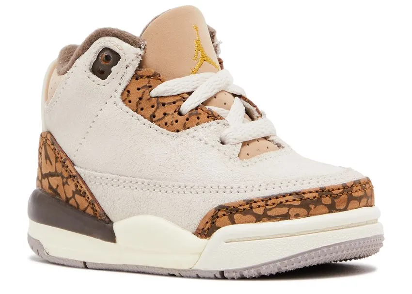 Air Jordan 3 Retro Palomino (TD) Anti Slip Pattern Dog Pace