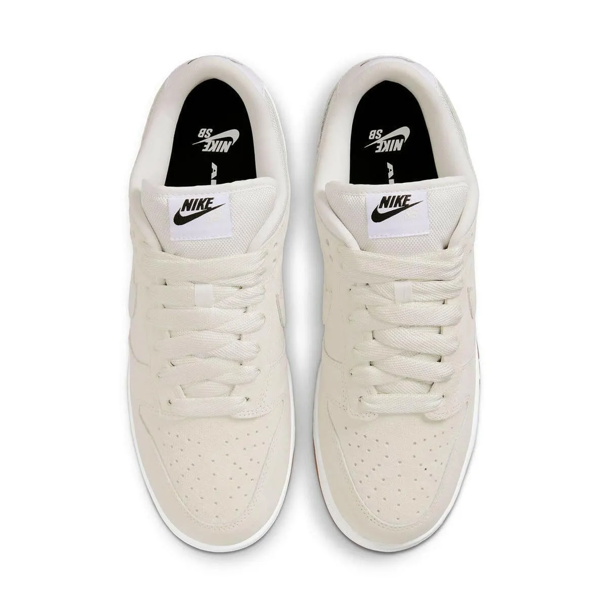 Modern Texture Nike SB - Dunk Low Pro B Shoes Pale Ivory/Summit White