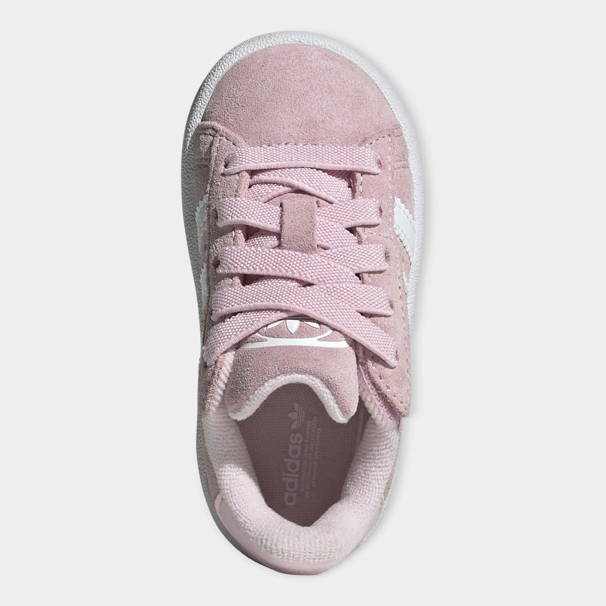 adidas Infants' Campus 00s Cloud Pink / White - Gum Hero Walk Quick Flex