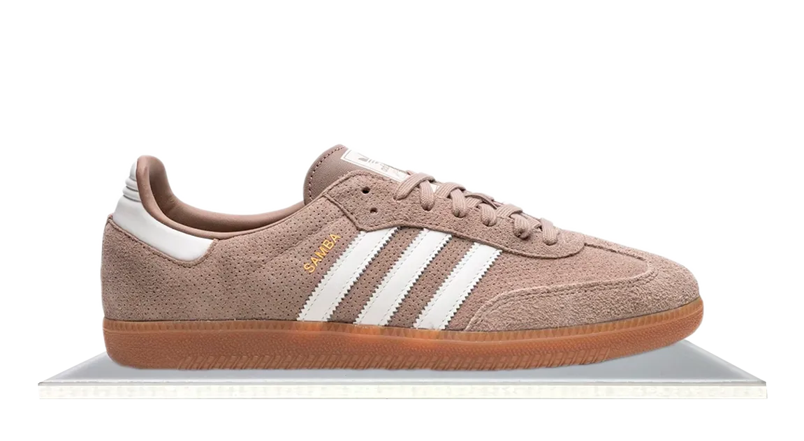 Pointed Toe Design Adidas Samba OG Chalky Brown Gum