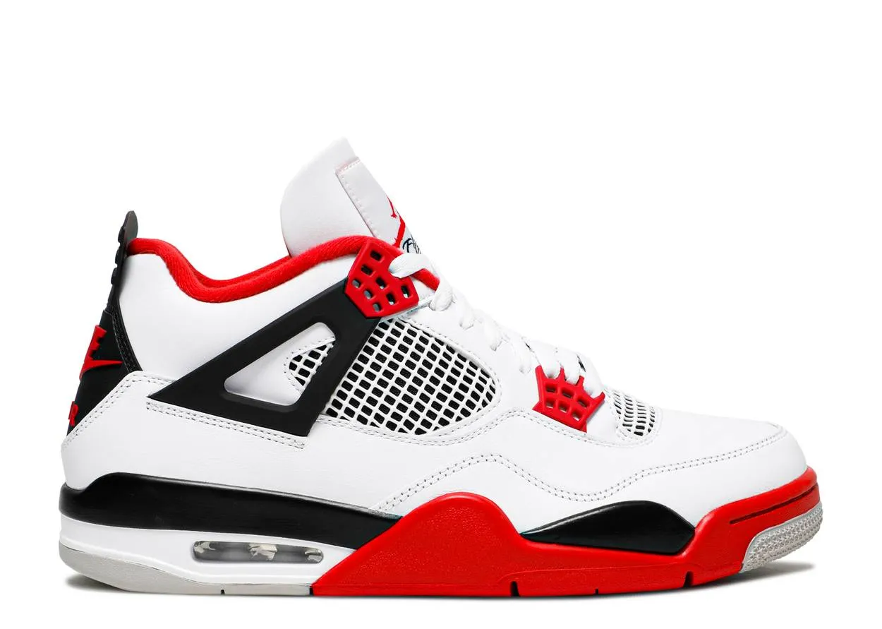 CasualStyle Class Day Air Jordan 4 Retro Fire Red