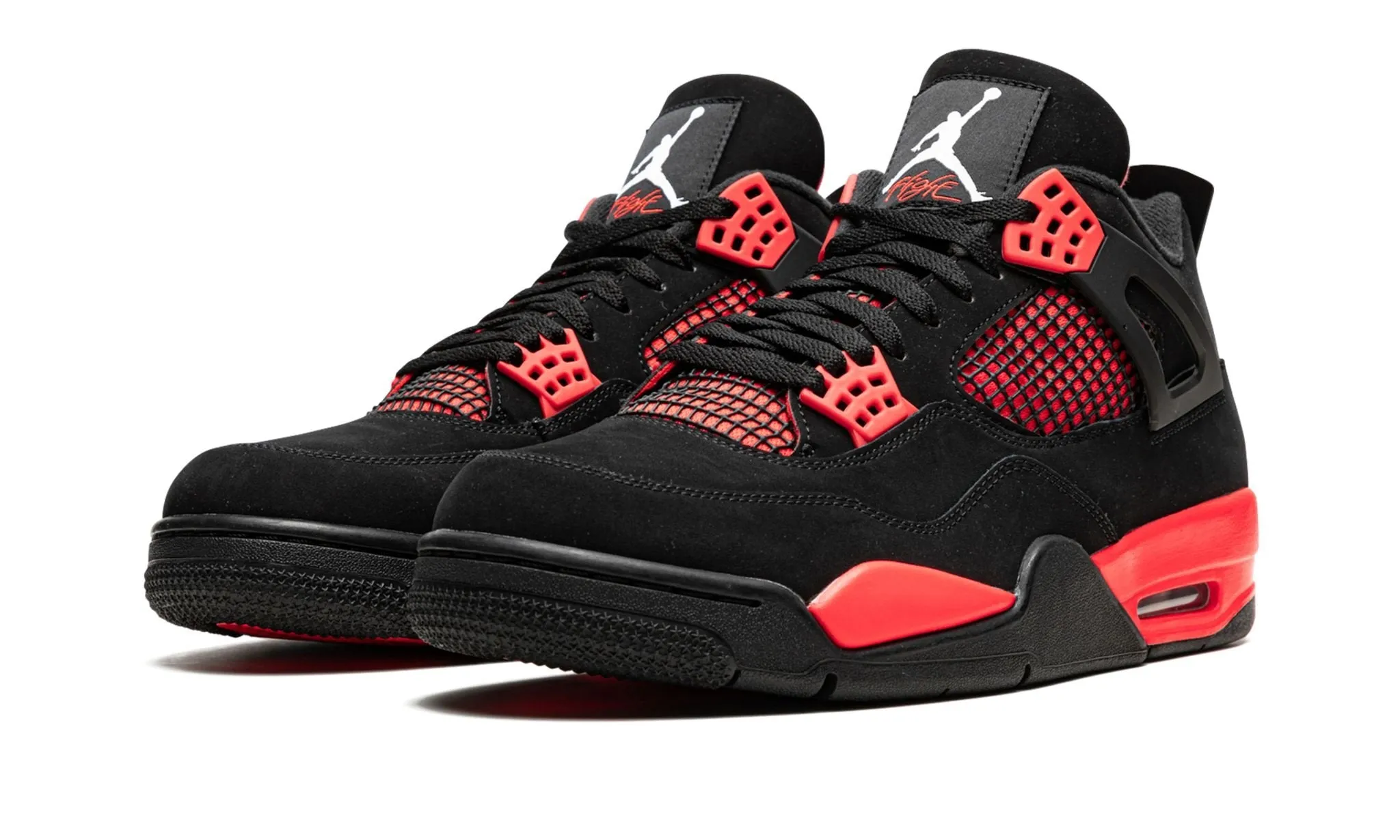 Flat Finish Air Jordan 4 Retro Red Thunder