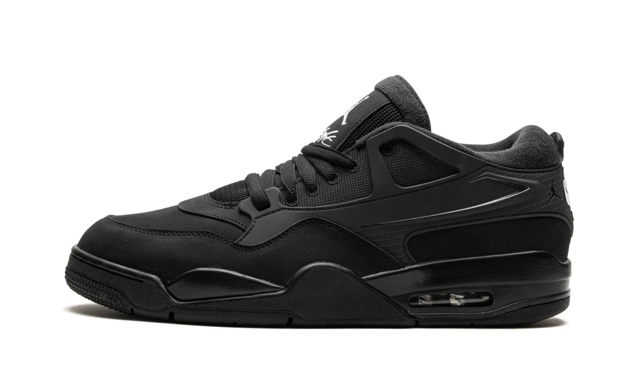 Lace Free Air Jordan 4 RM 'Black Cat'