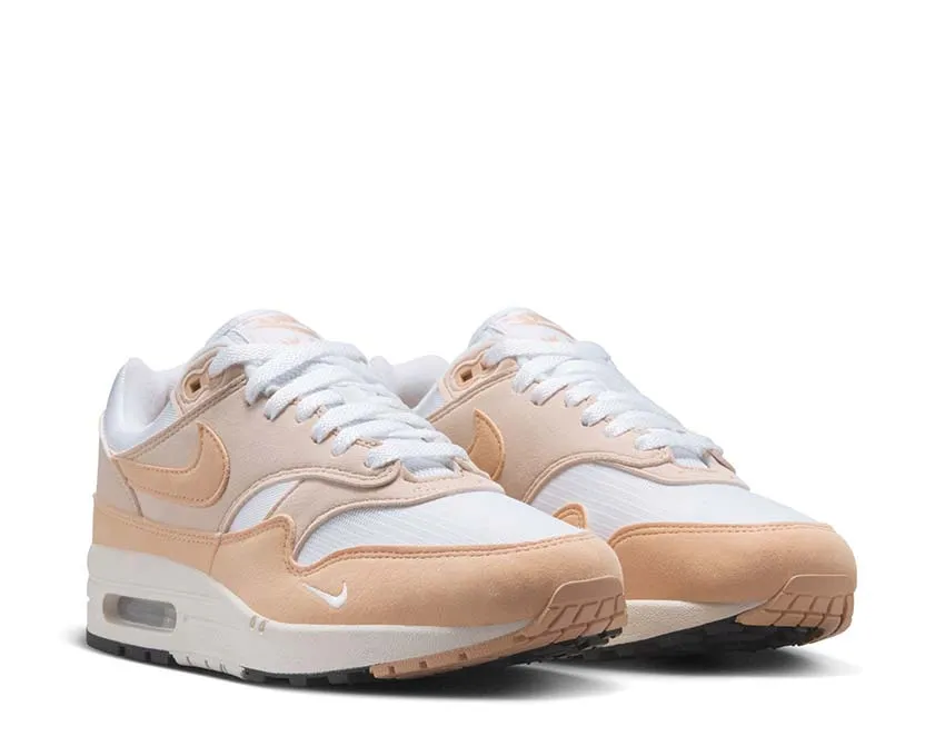 Fall Wardrobe Nike Air Max 1 '87 W Mini Swoosh "White Sail"