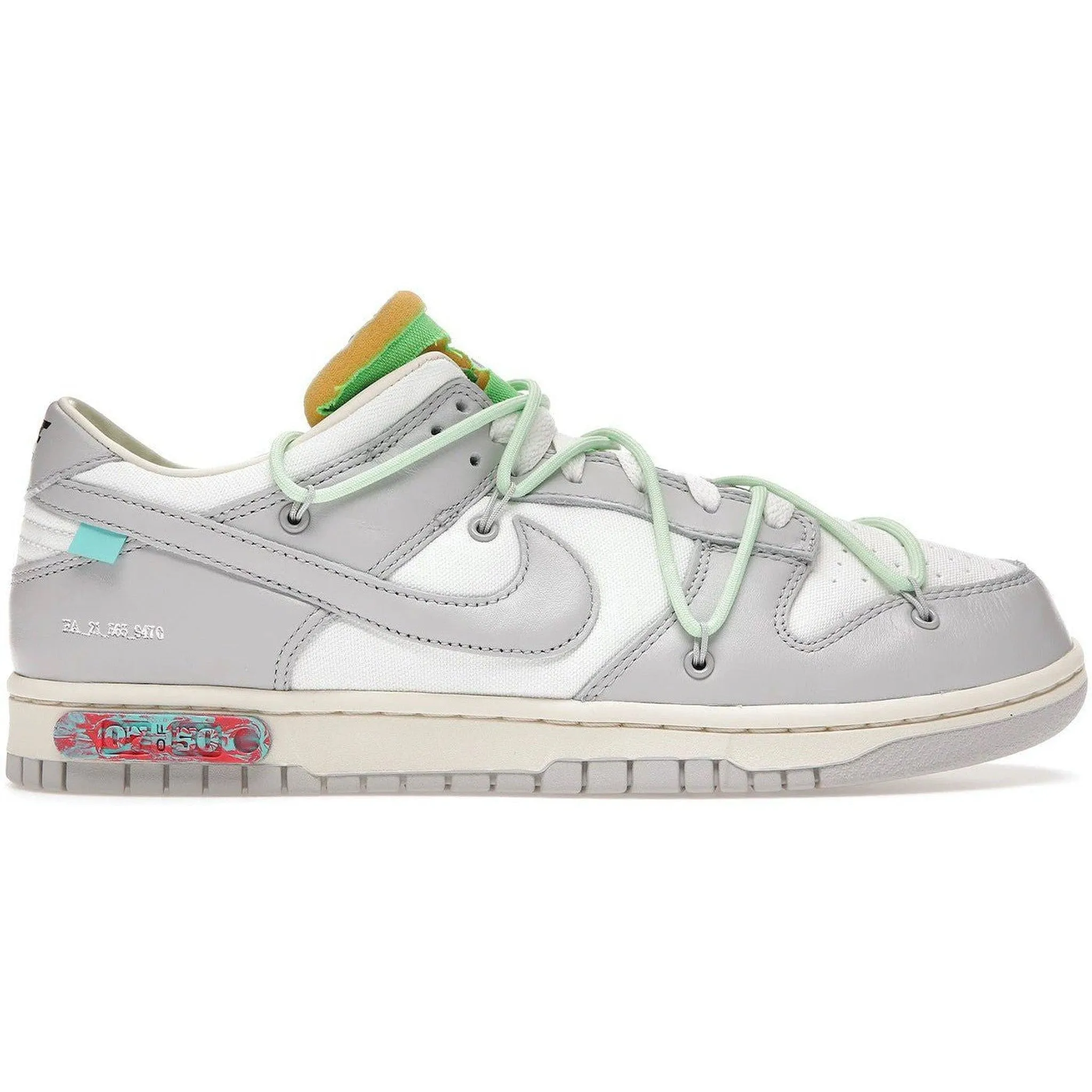 Nike Dunk Low Off-White Lot 7 Long Hours