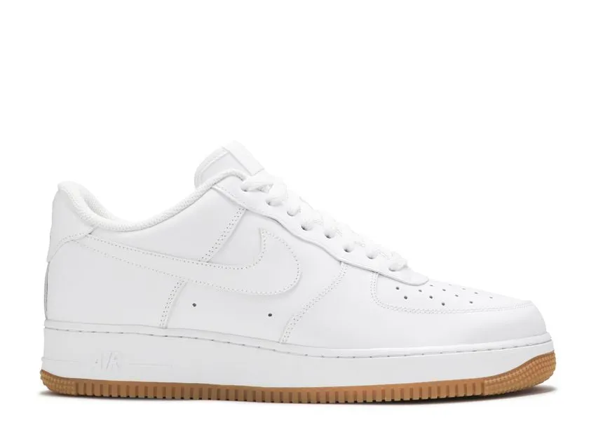 Nike Air Force 1 Low White Gum Comfort   padding