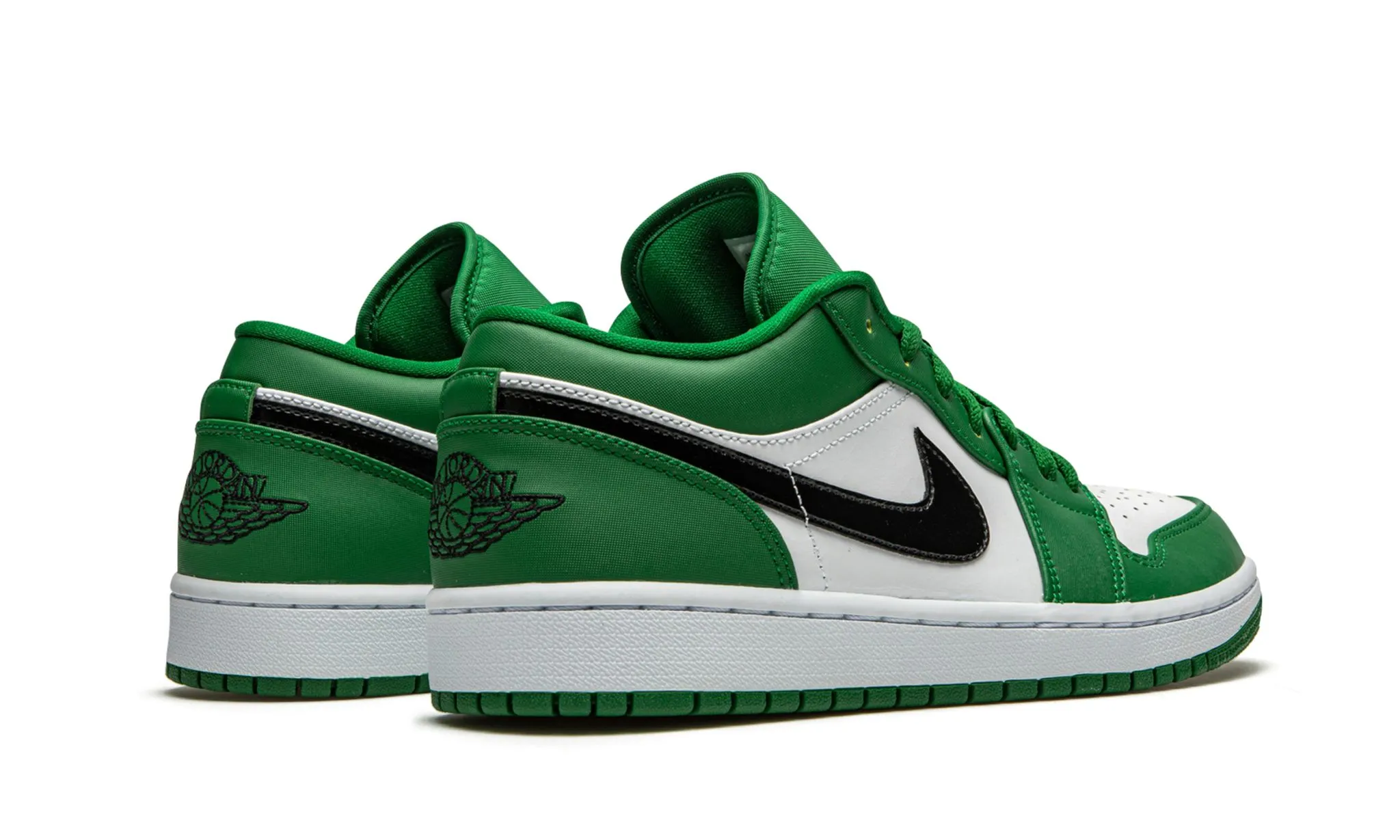 Air Jordan 1 Low Pine Green Rock Path Love Glow