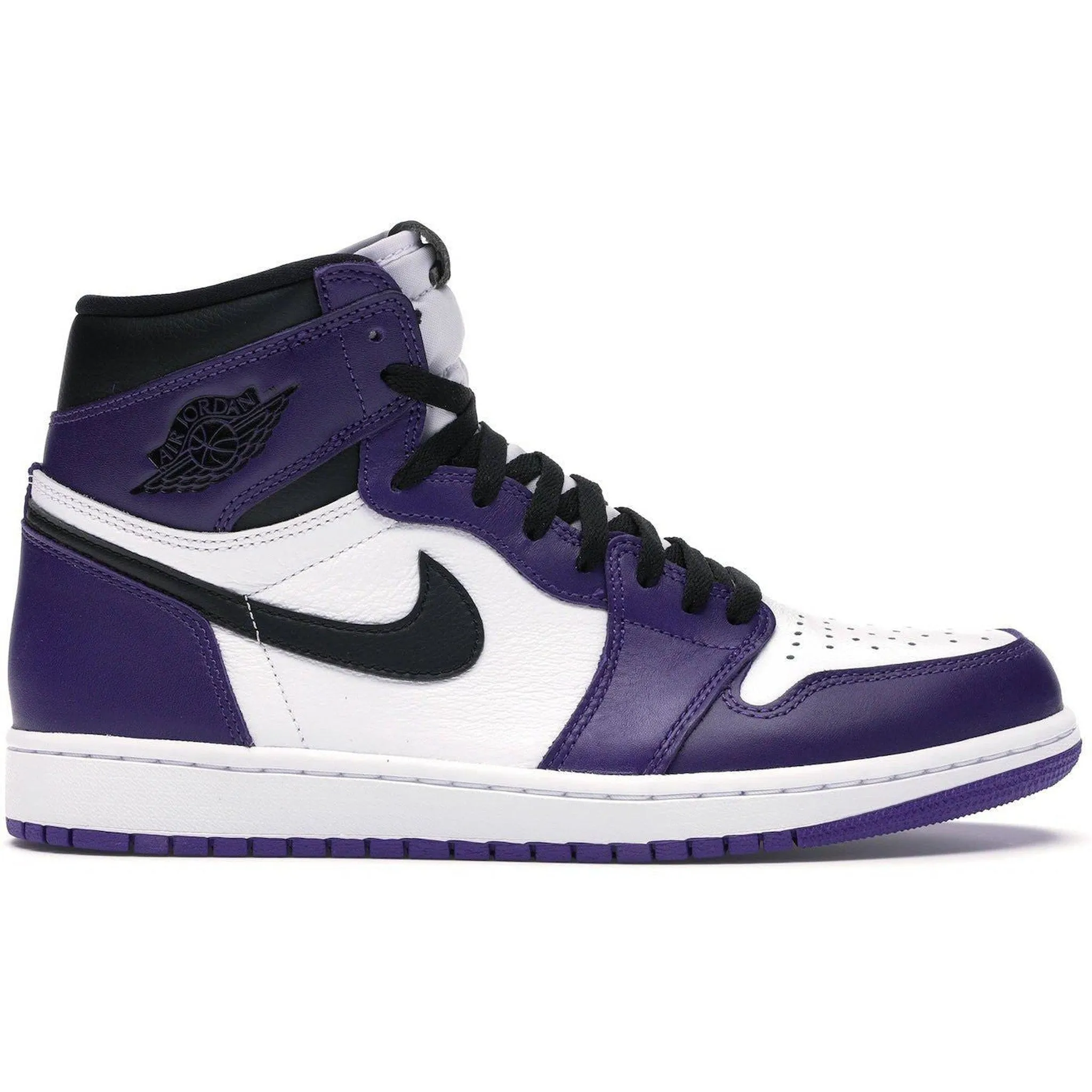 Jordan 1 Retro High Court Purple White Cloud Walk