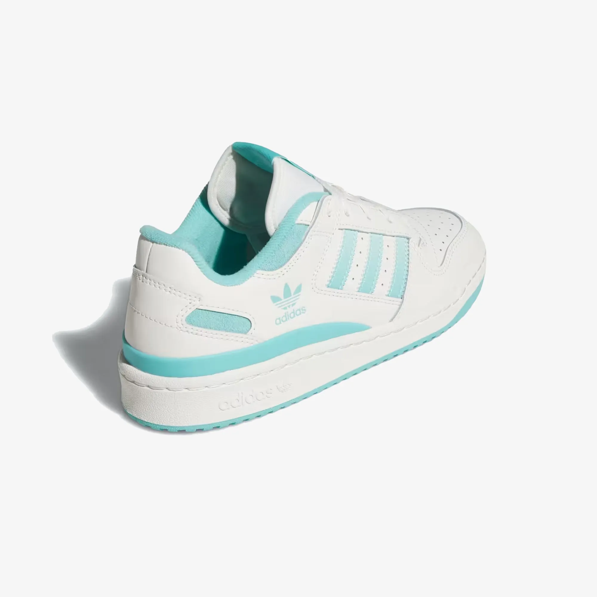 ADIDAS ORIGINALS | FORUM LOW CL { CLOUD WHITE/SEMI FLASH AQUA/EASY MINT Heavy Pace
