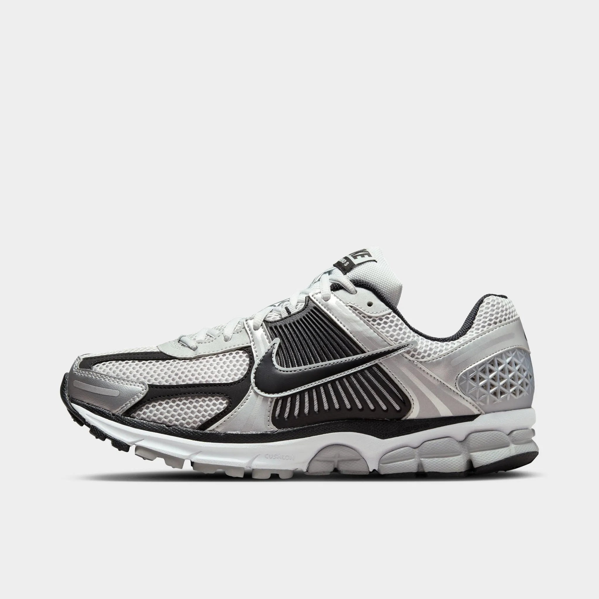 Nike Zoom Vomero 5 Metallic Silver / Black - Pure Platinum glass - fiber - reinforced shoes polyurethane sole shoes