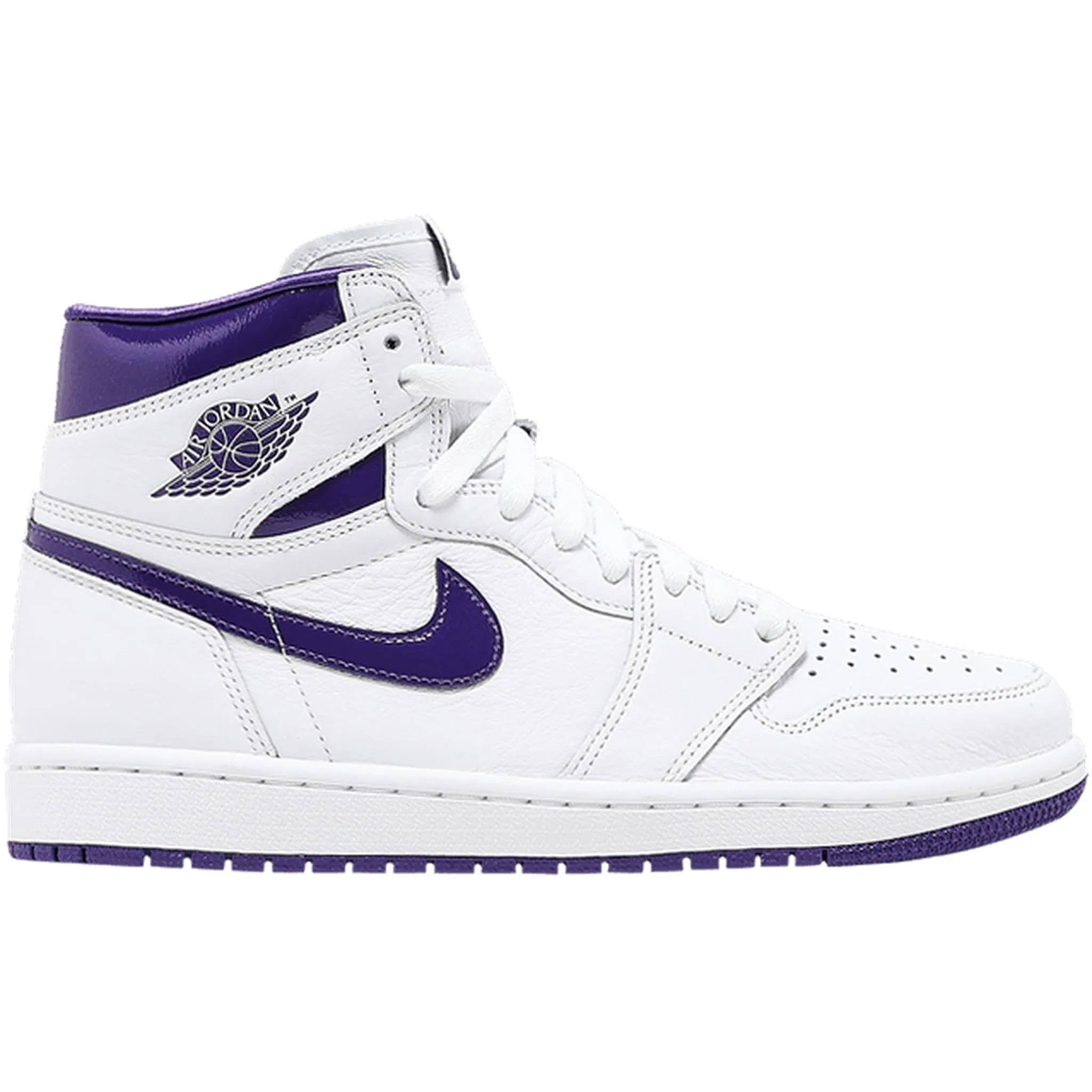 Jordan 1 Retro High Court Purple (Women's) anti static Bridge Jog