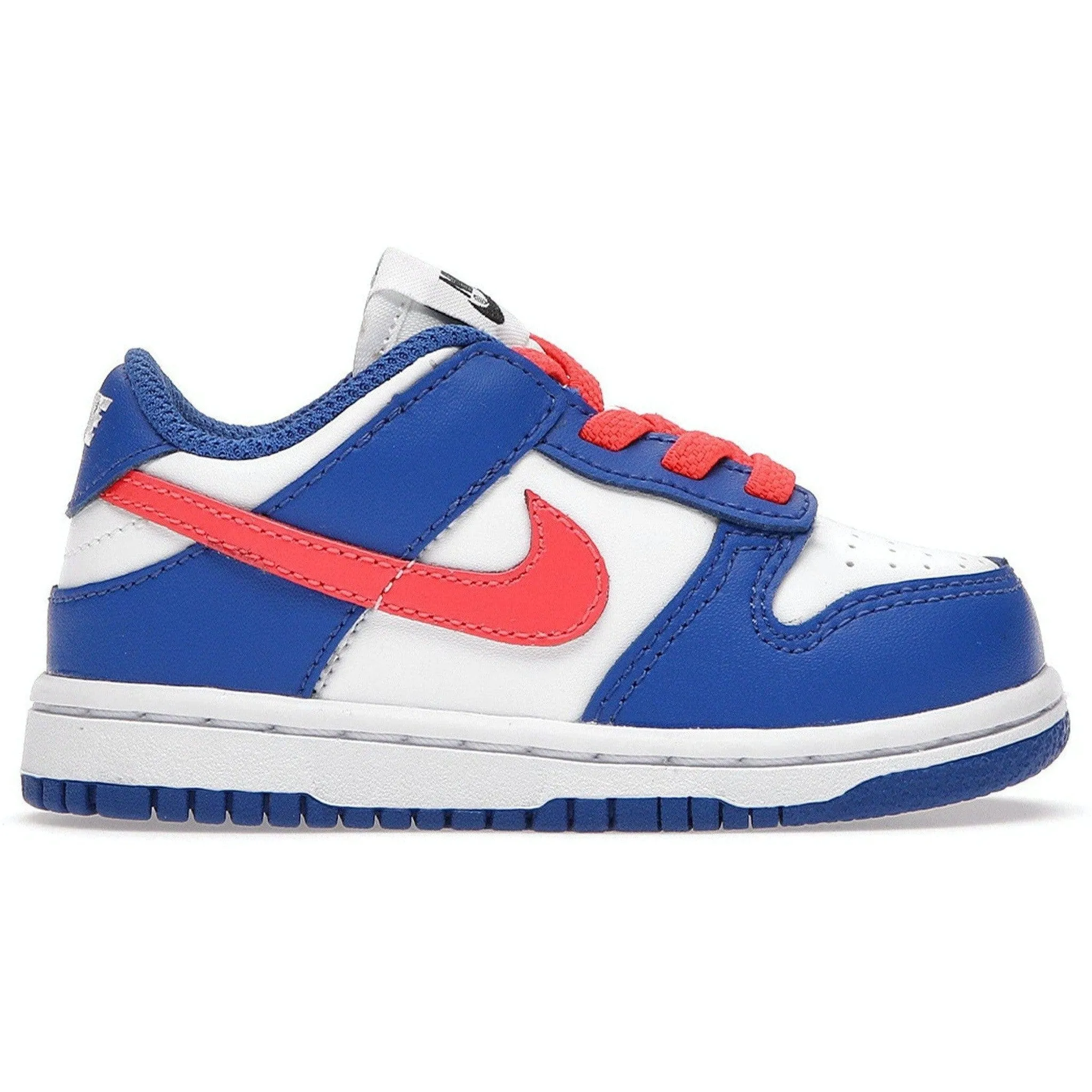 Nike Dunk Low Bright Crimson Game Royal (TD) Clogs Comfortable Use