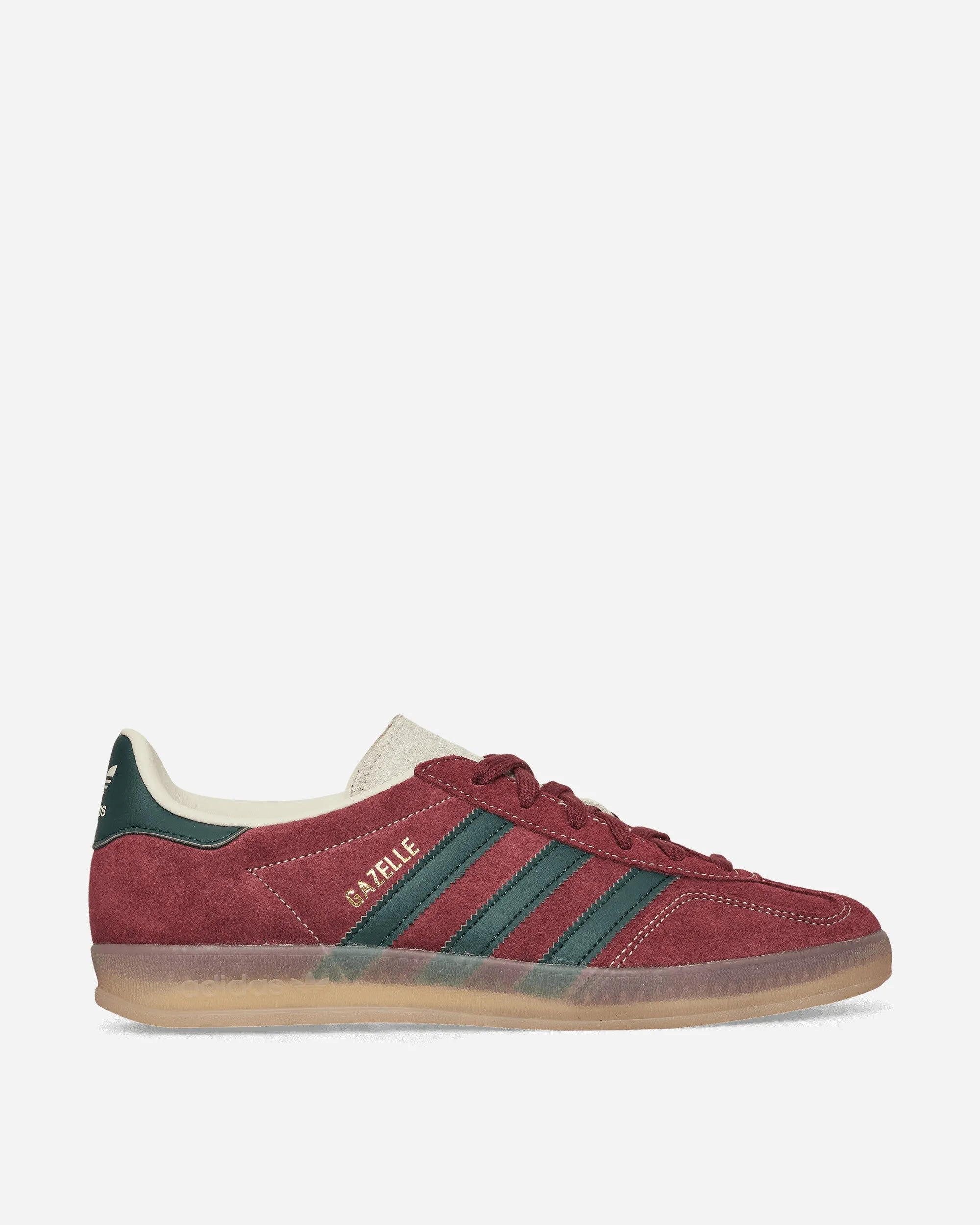 Trend Hot Dad Style Gazelle Indoor Sneakers Shadow Red / Shadow Green