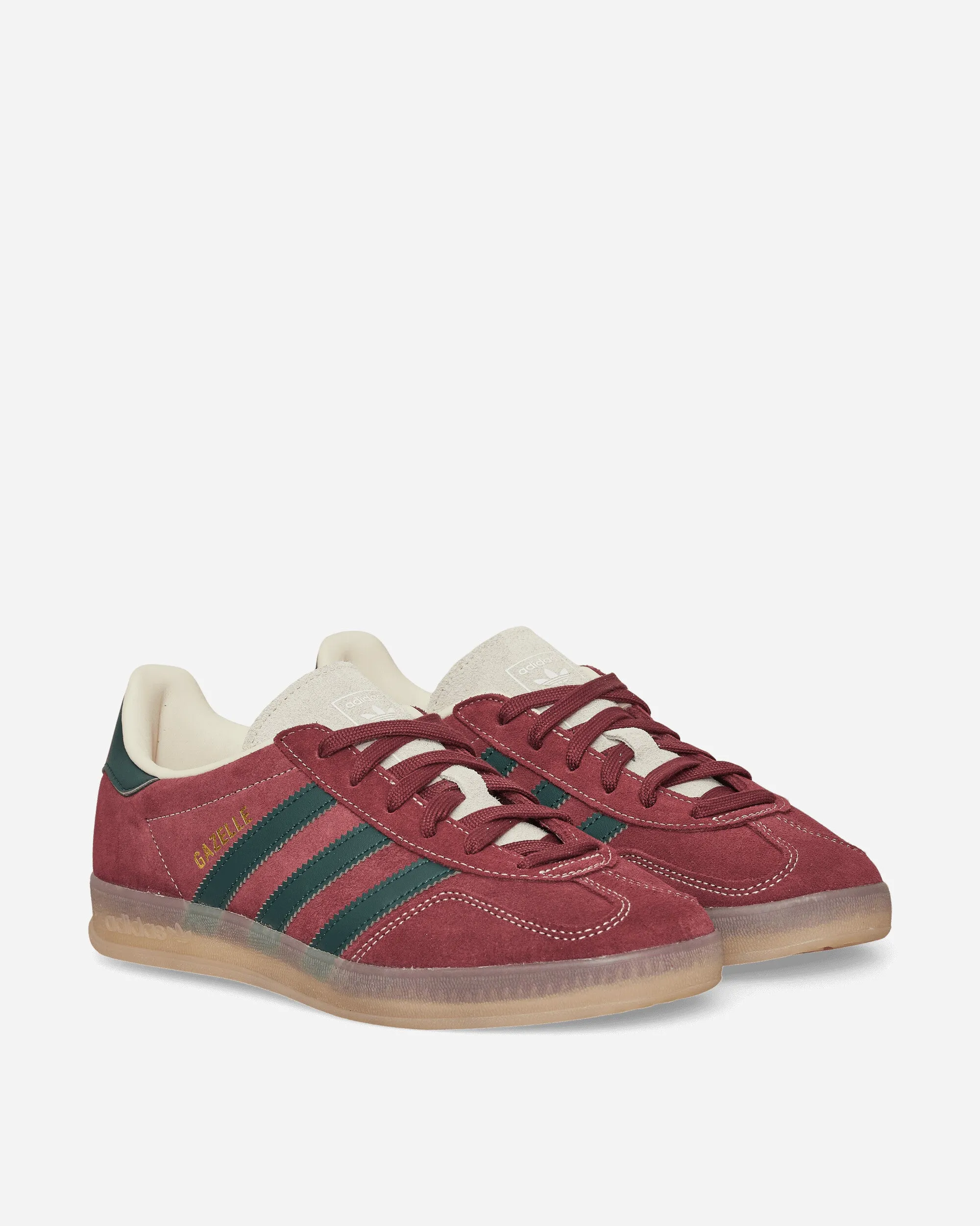 Soft Material Soft Lining Gazelle Indoor Sneakers Shadow Red / Shadow Green