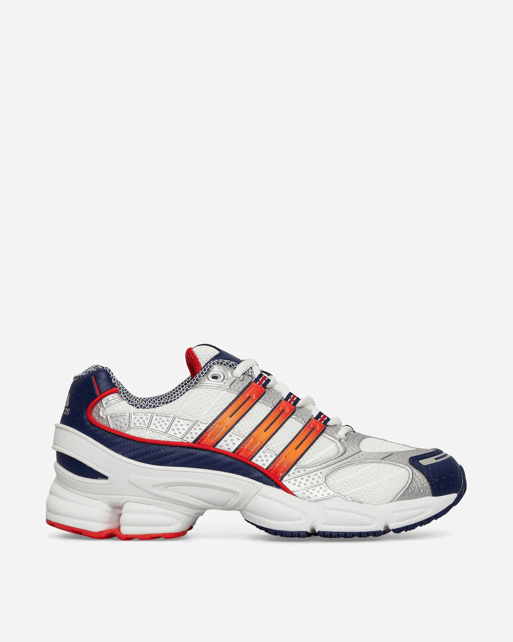 Ozweego Pro Sneakers Core White / Crew Orange / Solar Red Cushioned Insole Bright tone