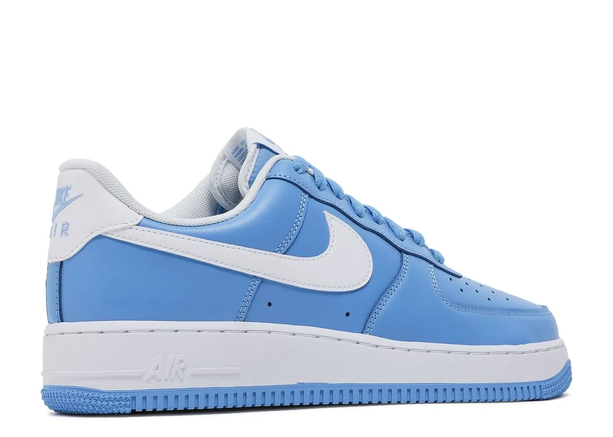 Nike Air Force 1 Low '07 University Blue White Step Control