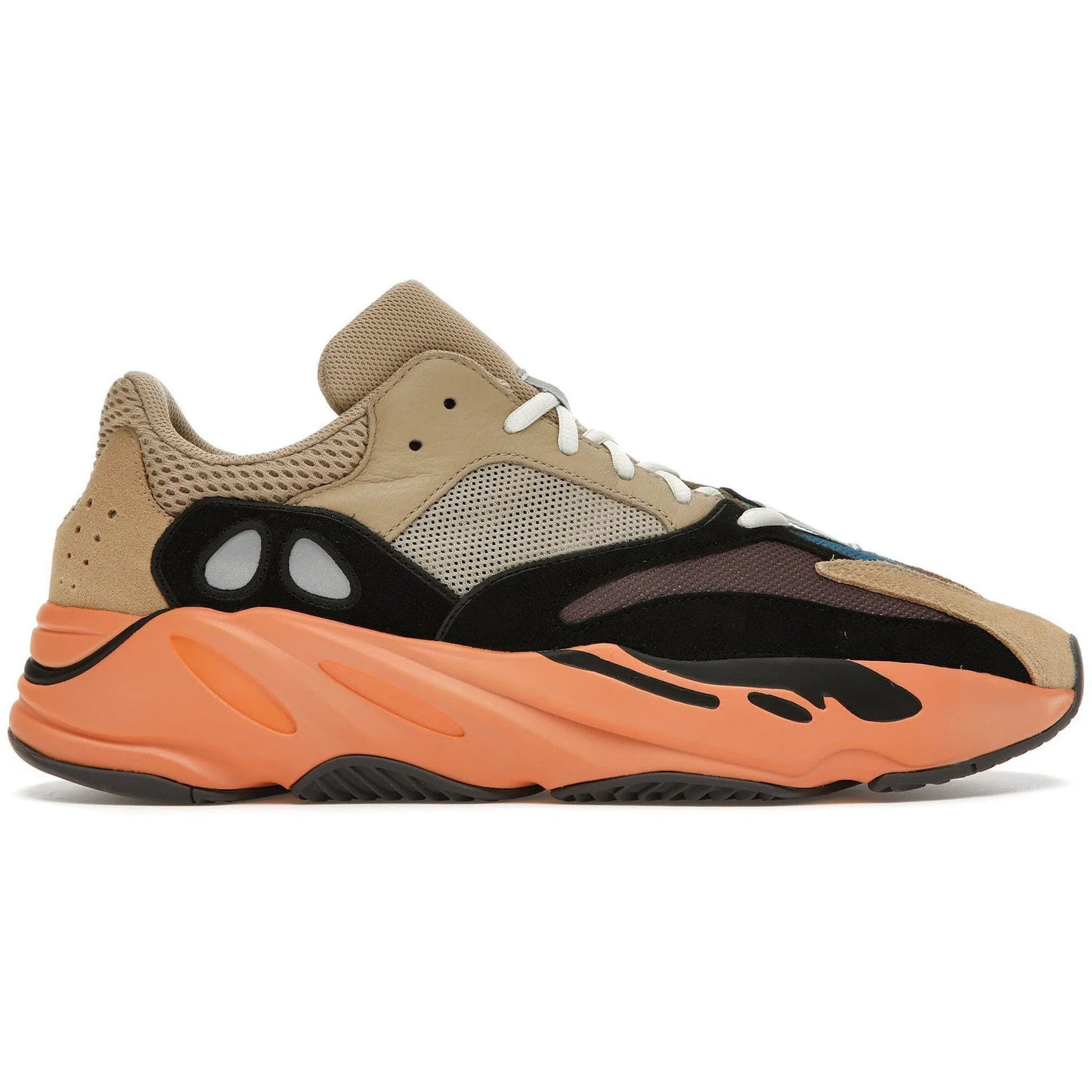 Comfortable ankle support Ridge Path Adidas Yeezy Boost 700 Enflame Amber
