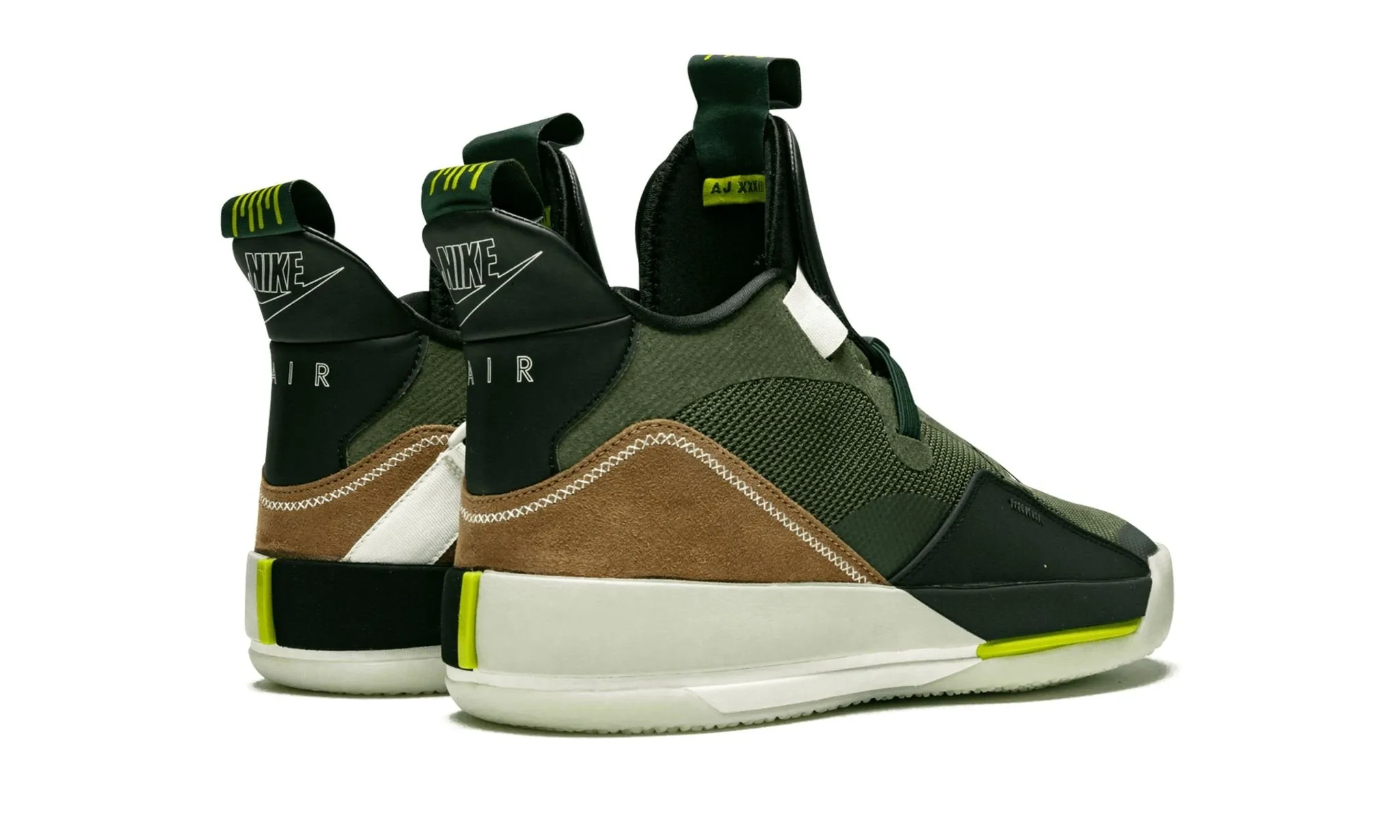 Mobile Steps Travis Scott X Air Jordan 33 Nrg Army Olive