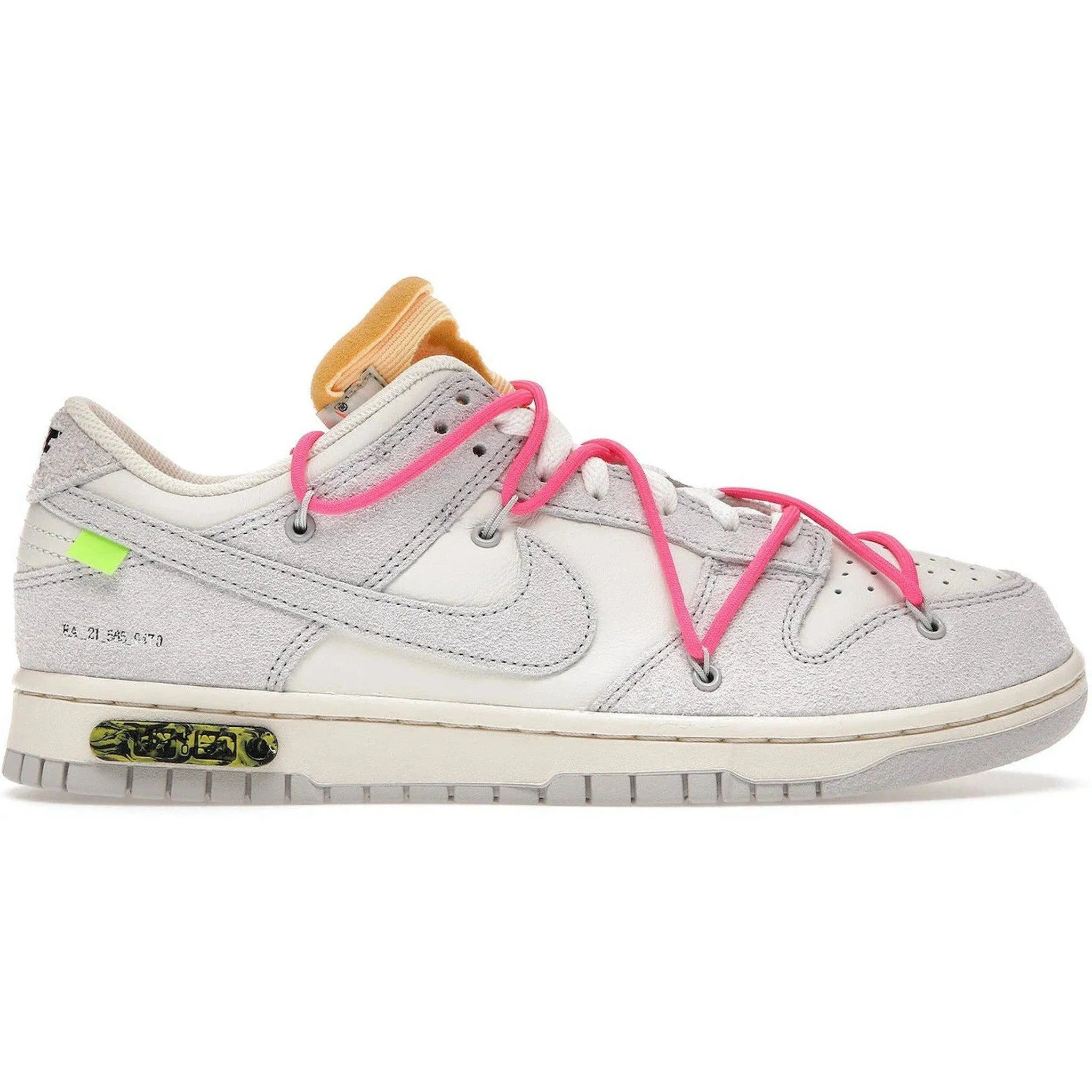 Light Layers Nike Dunk Low Off-White Lot 17