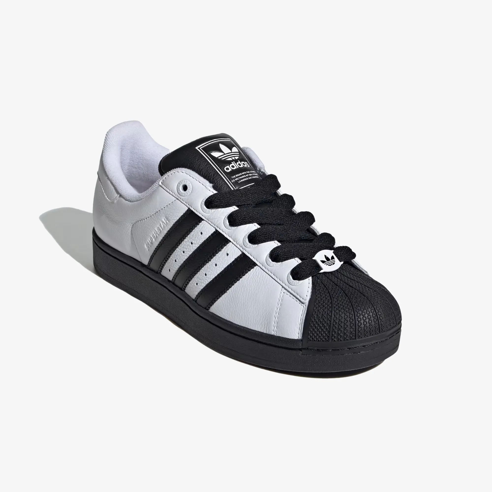 Print Fun Adidas Originals | SUPERSTAR II { CLOUD WHITE/CORE BLACK
