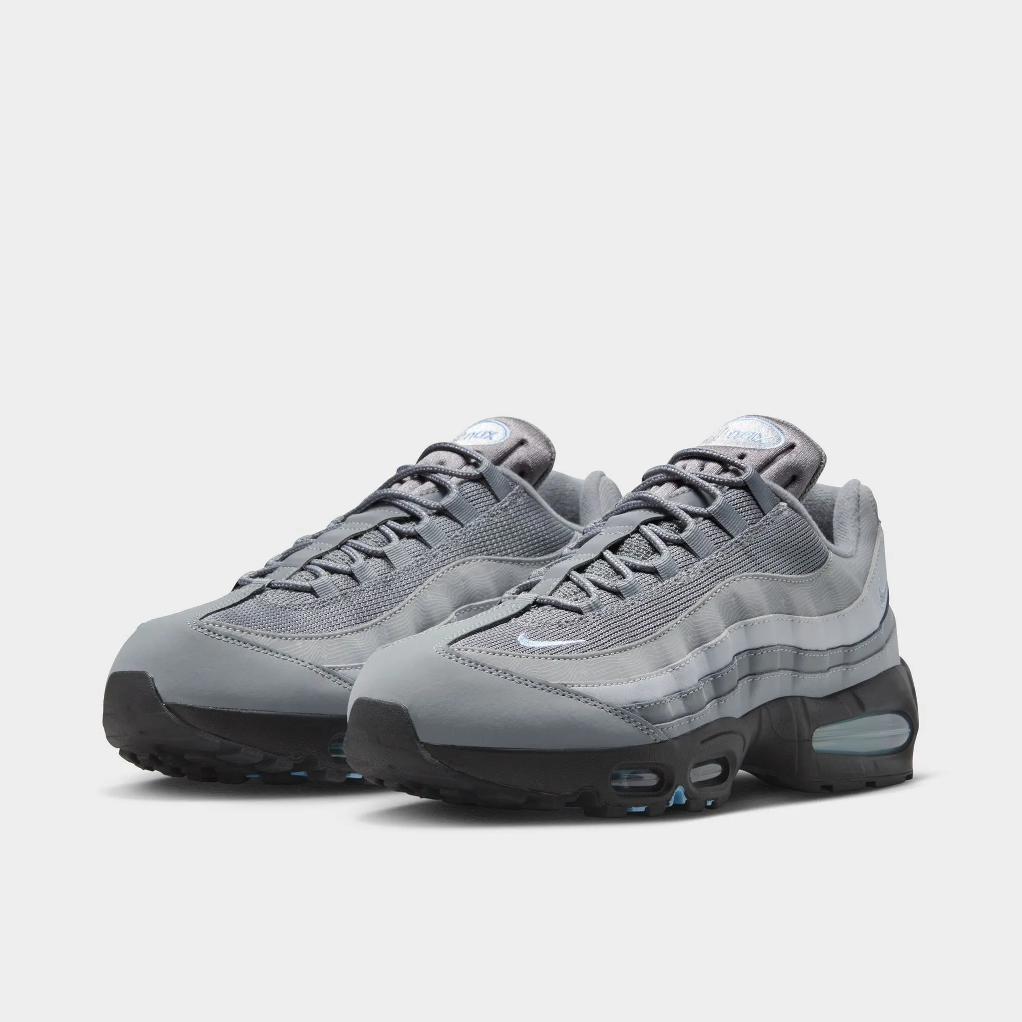 Minimal Comfort Shady Run Nike Air Max 95 OG Cool Grey / Psychic Blue