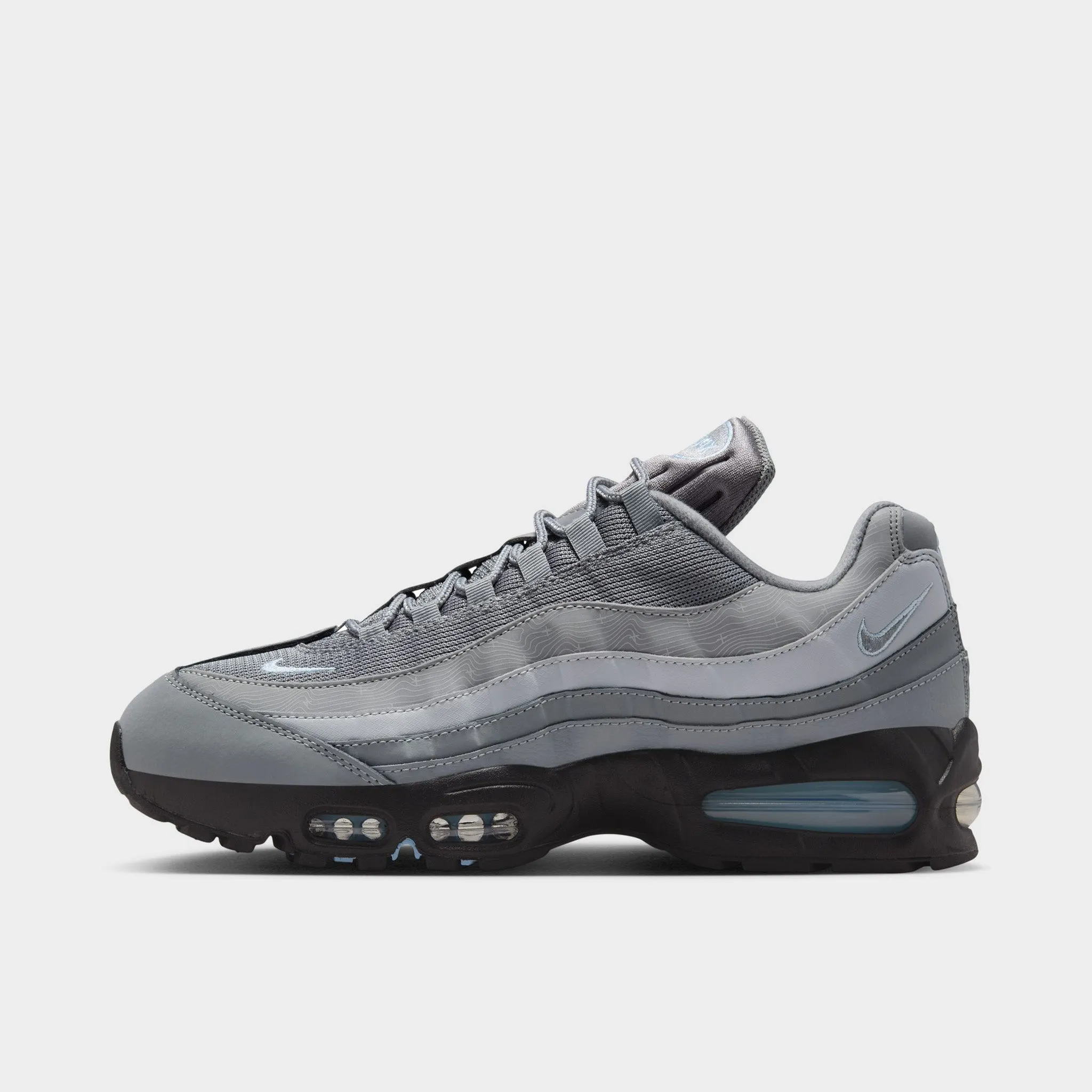 High Cushion Nike Air Max 95 OG Cool Grey / Psychic Blue