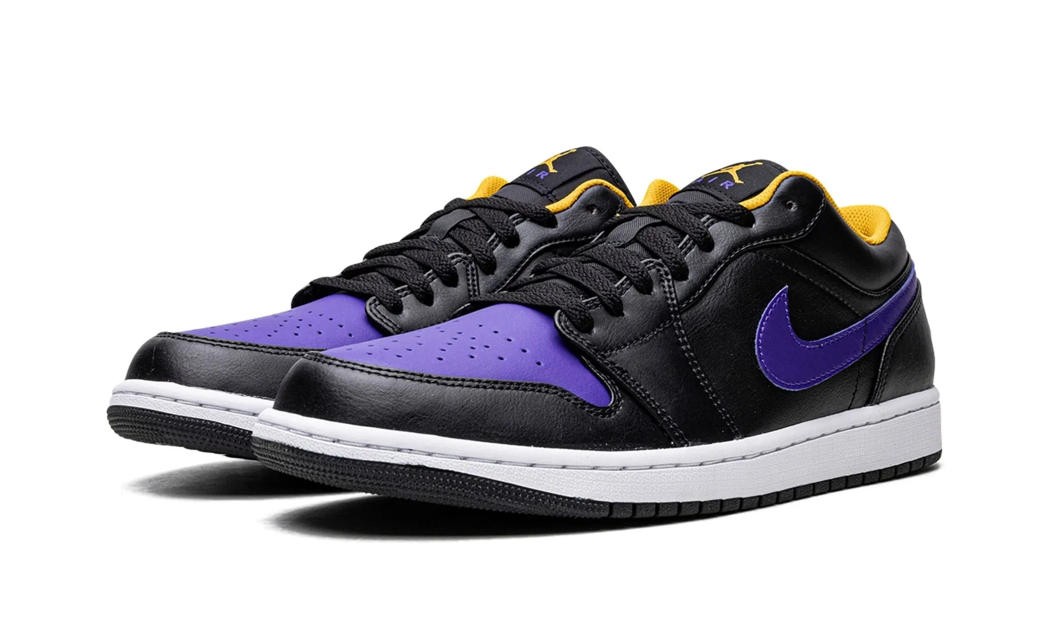 Air Jordan 1 Low 'Lakers' velcro