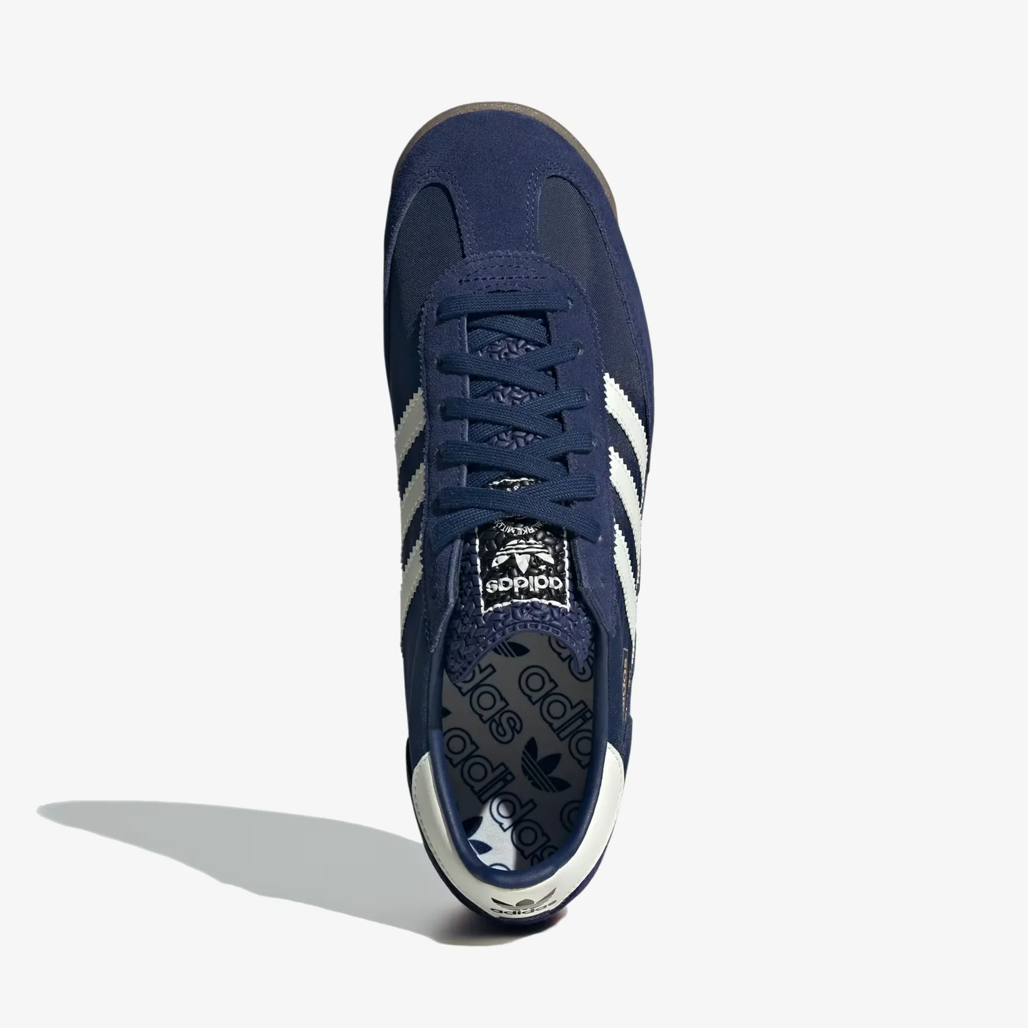 ADIDAS ORIGINALS | SL 72 RS { DARK BLUE/OFF WHITE/RED Support Zones Dawn Walk