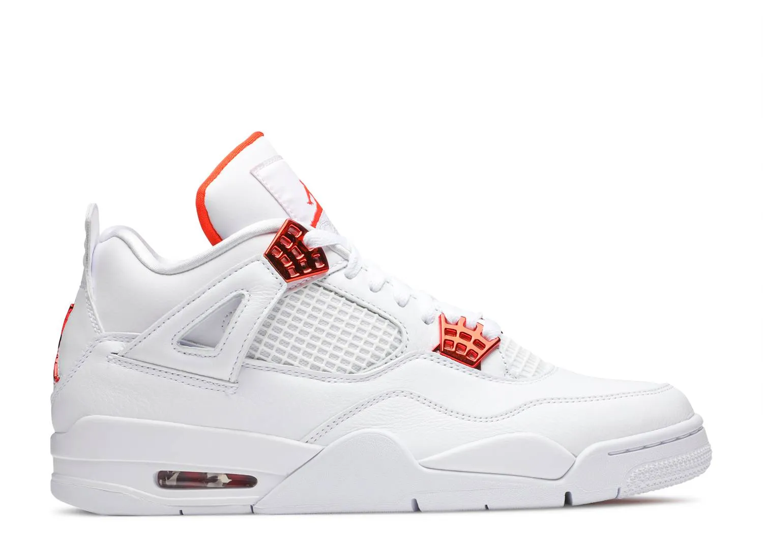 Air Jordan 4 Retro Metallic Orange Office Casual