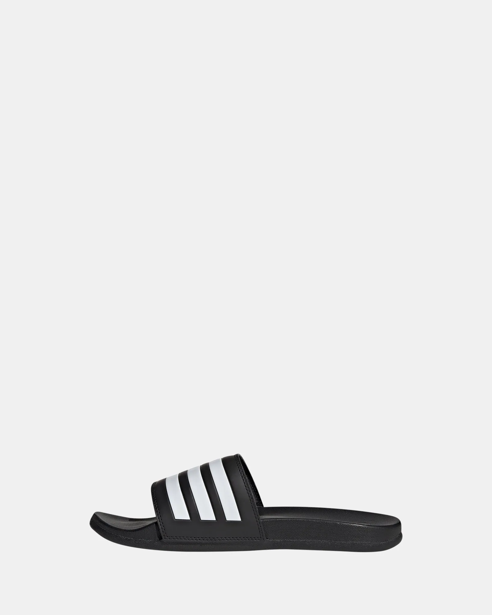 Adilette Comfort Black/White/Black Fast Comfort Flex Motion
