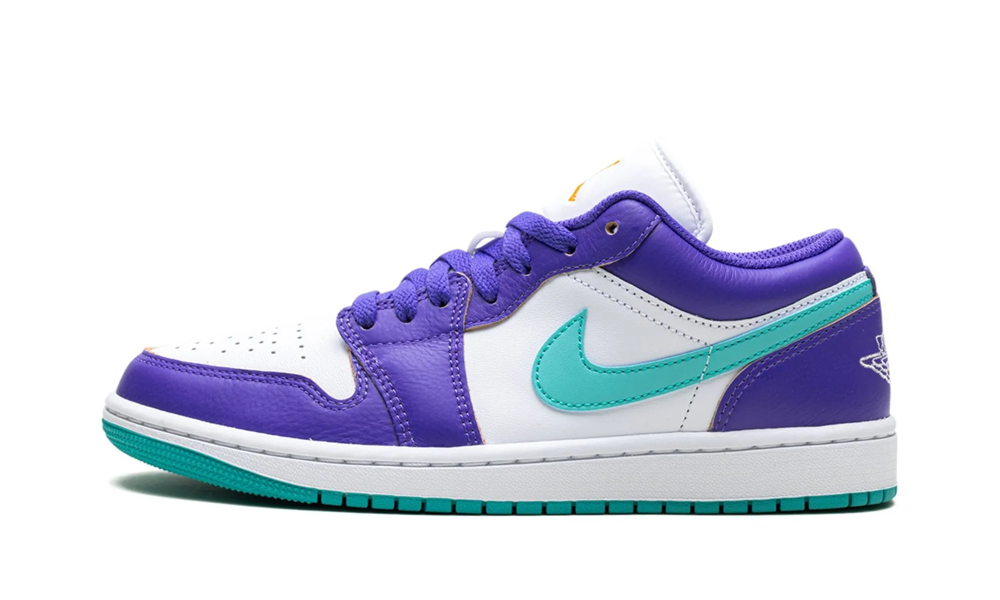 Breathable Virtual Step Air Jordan 1 Low 'Hornets'