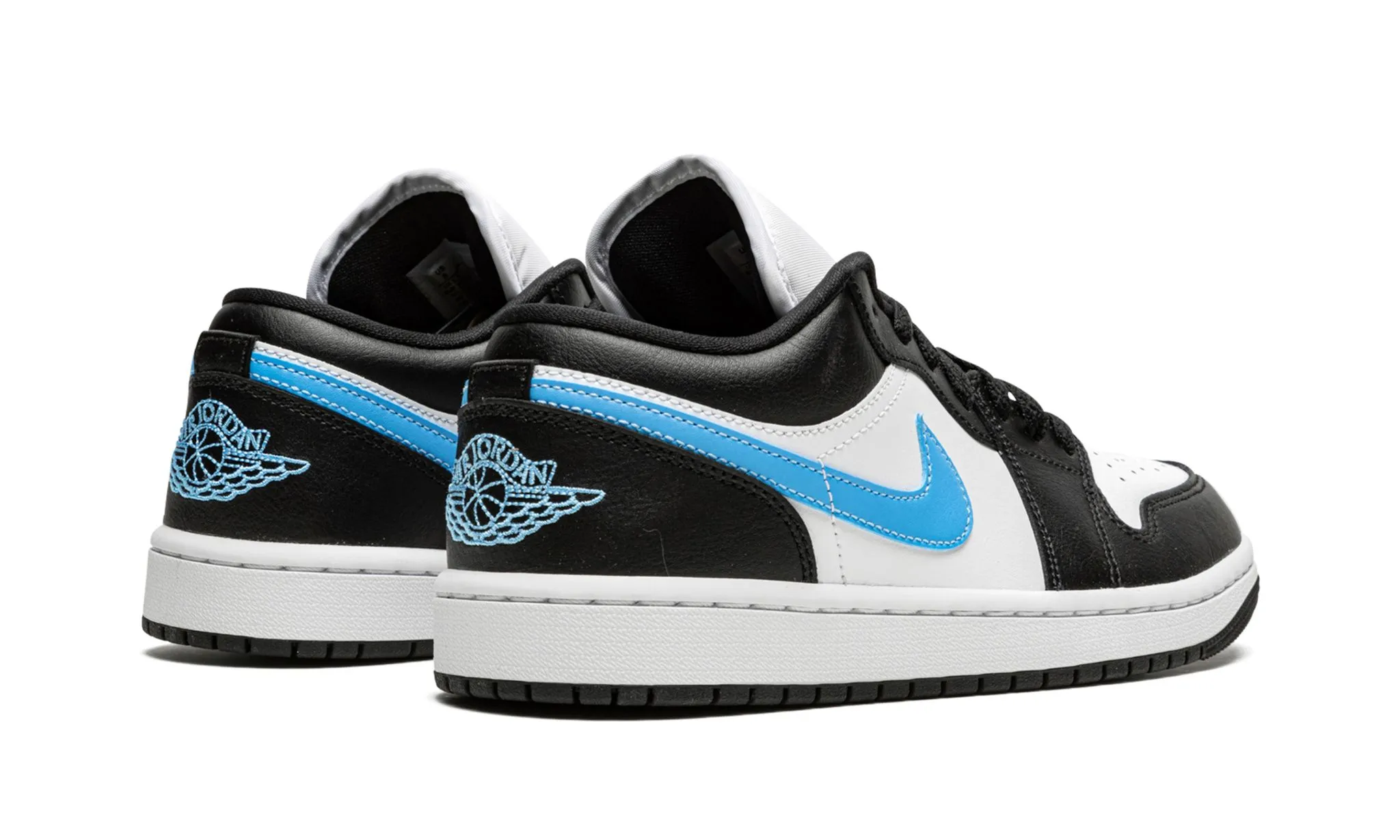 Event Mode Sole Soft Wmns Air Jordan 1 low Black University Blue