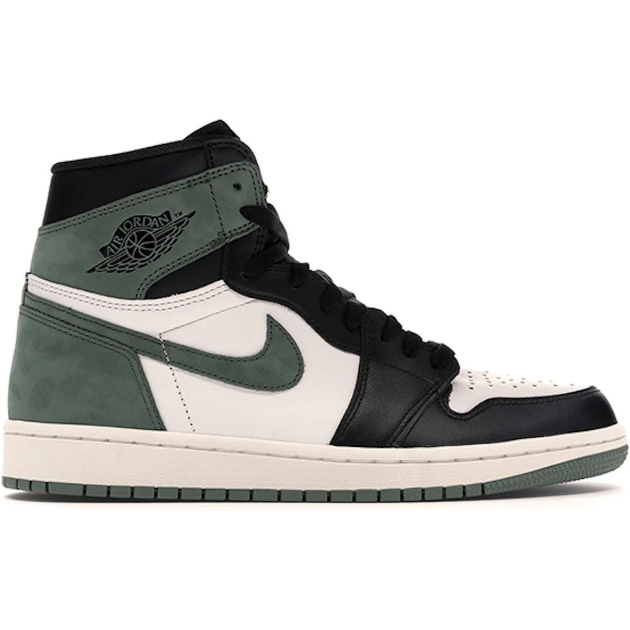 Jordan 1 Retro High Clay Green Quick Entry Cushioned Feel