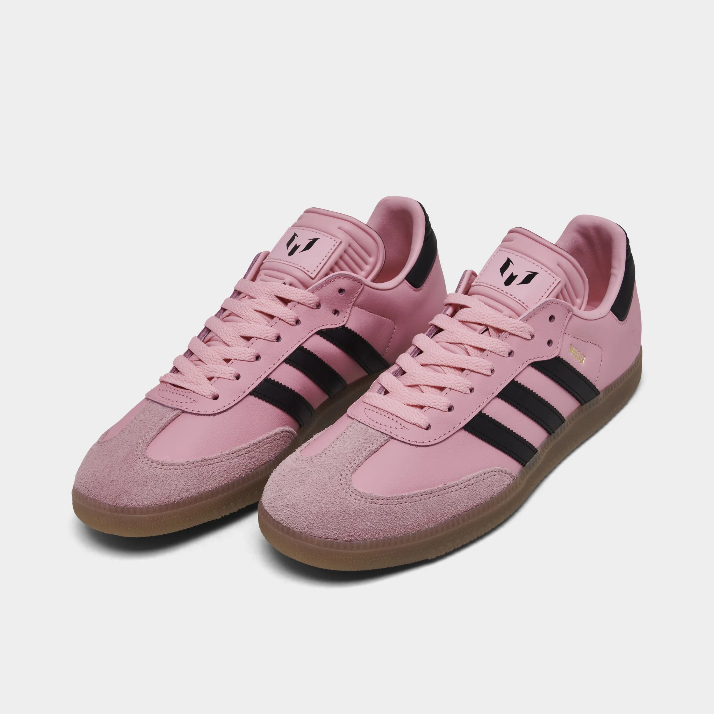 Cool Tone Shine Tone adidas Samba Messi Light Pink / Black