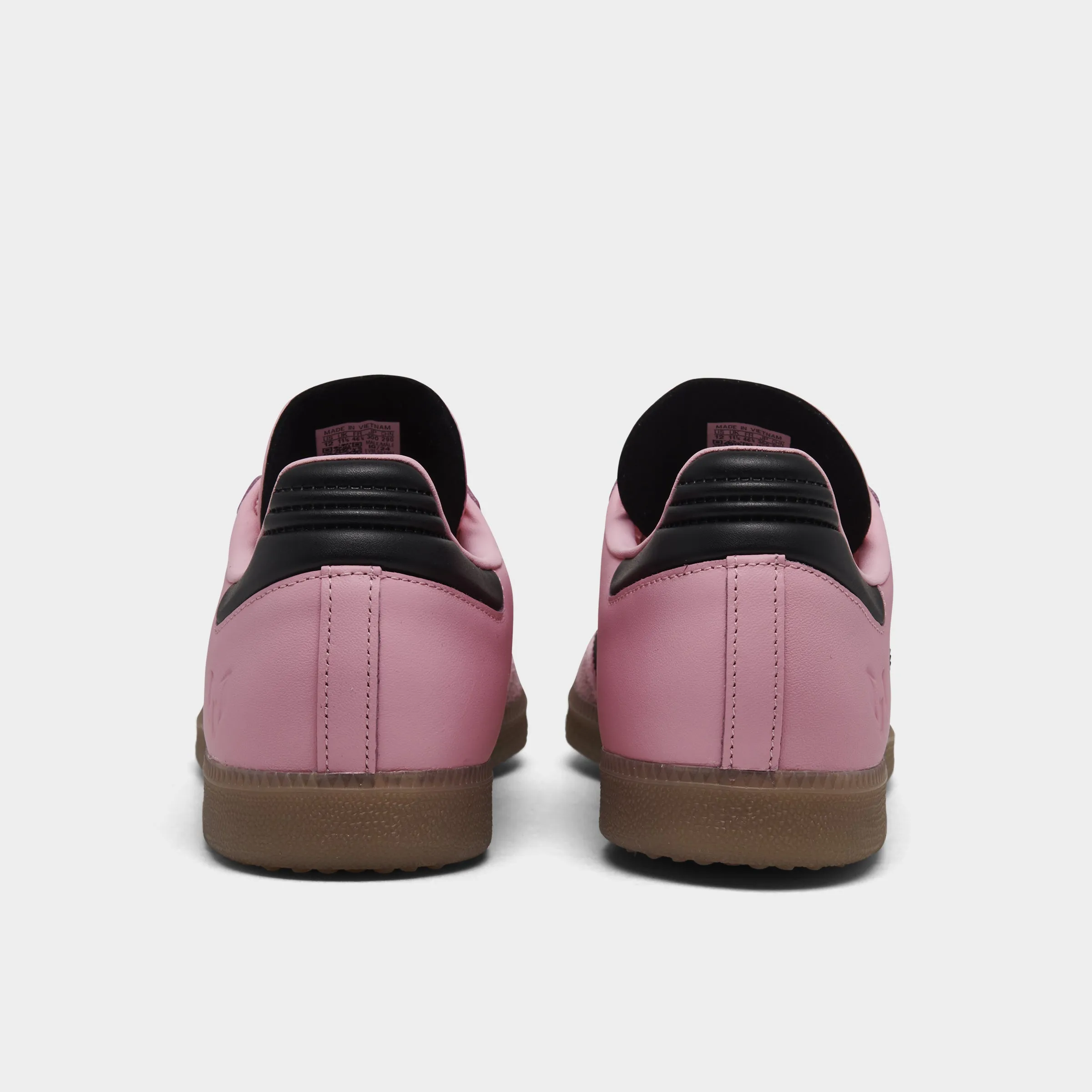 adidas Samba Messi Light Pink / Black Quick Motion Toe Guard