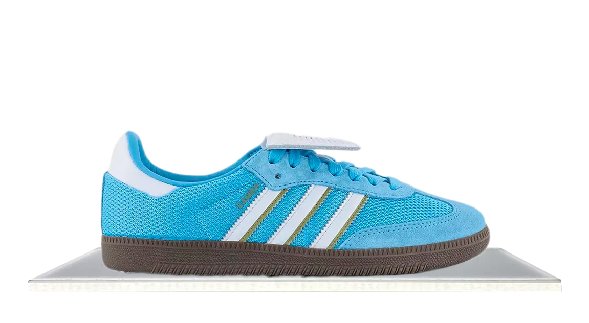 Adidas Samba LT Semi Blue Burst Style focused