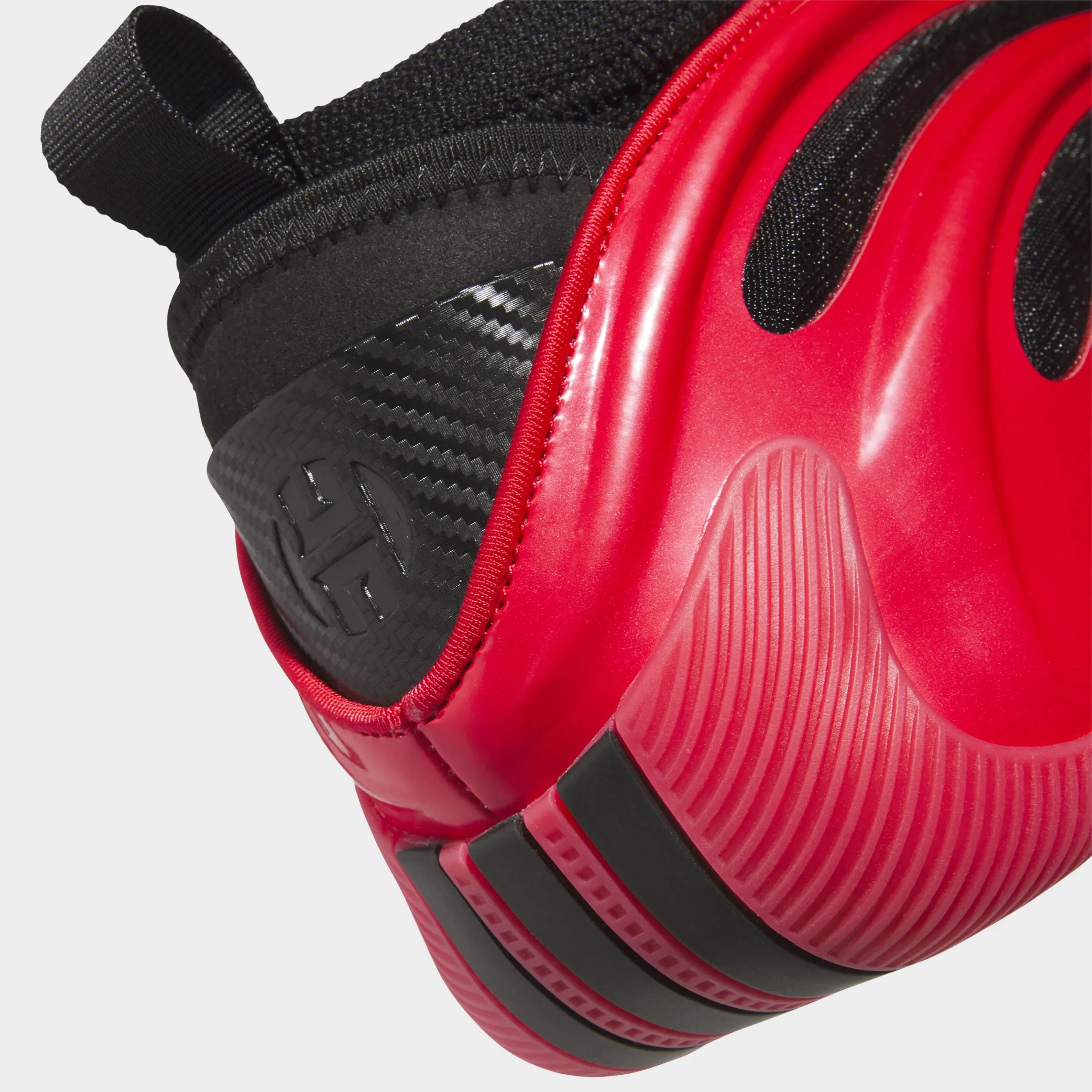 Stretchable Material Urban Walk adidas Harden Volume 9 Pure Rubber / Black - Blue