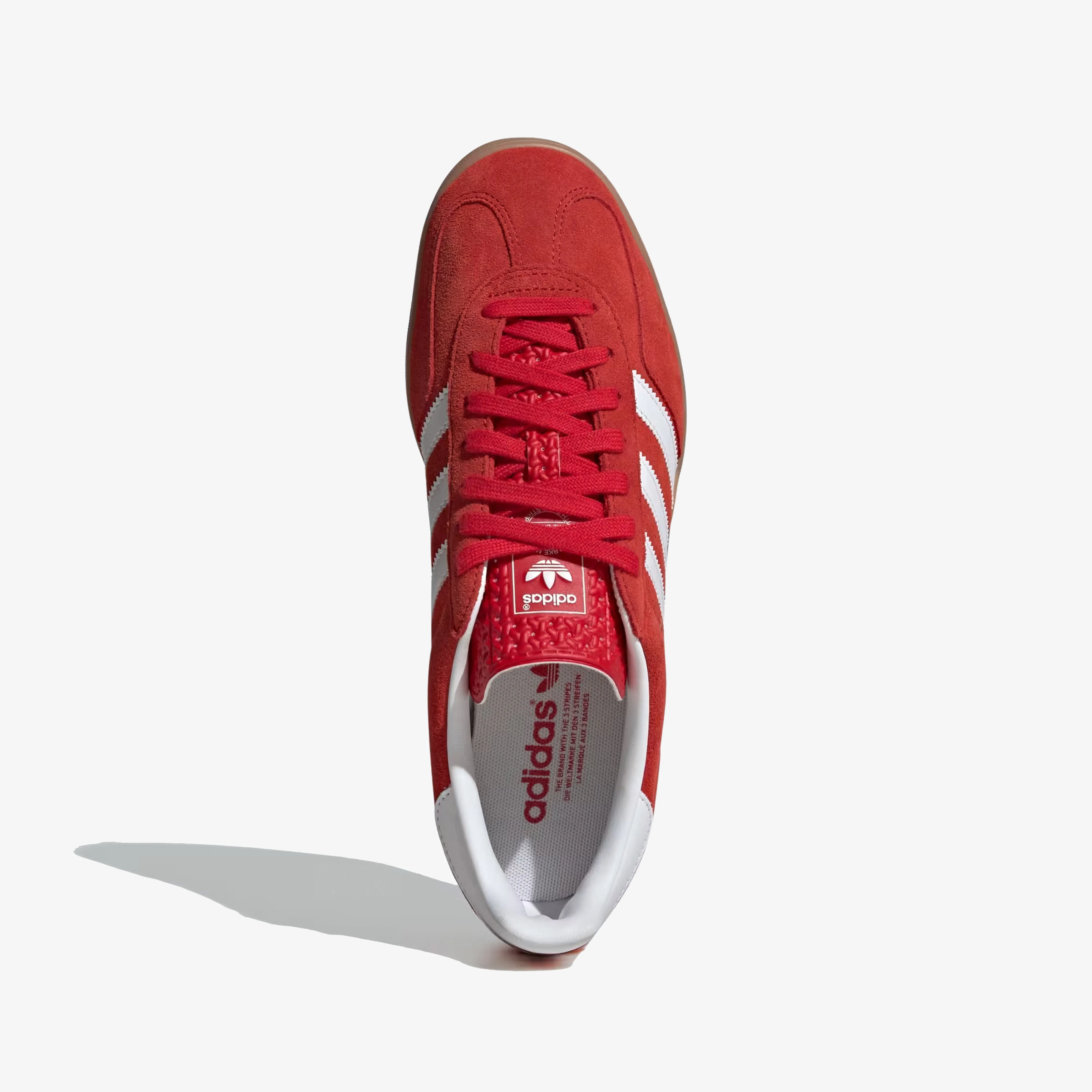 Balanced Fit ADIDAS ORIGINALS | GAZELLE INDOOR { RED/WHITE