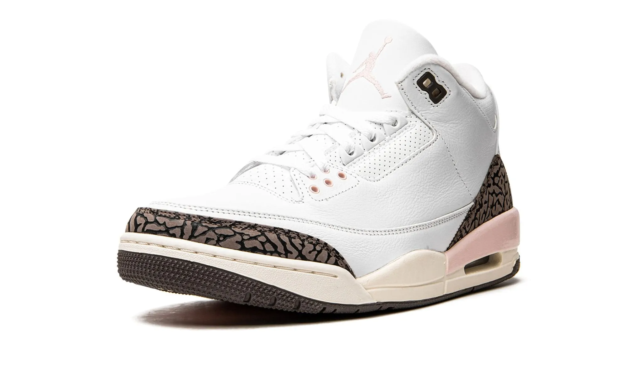 Wmns Air Jordan 3 Retro Dark Mocha Walk-Ready Shoes Simple Comfort
