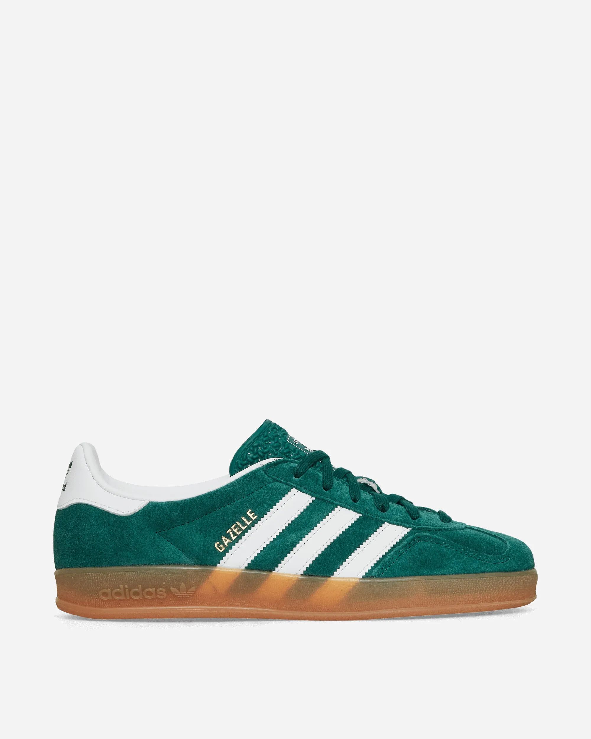Easy To Clean Gazelle Indoor Sneakers Collegiate Green / Cloud White
