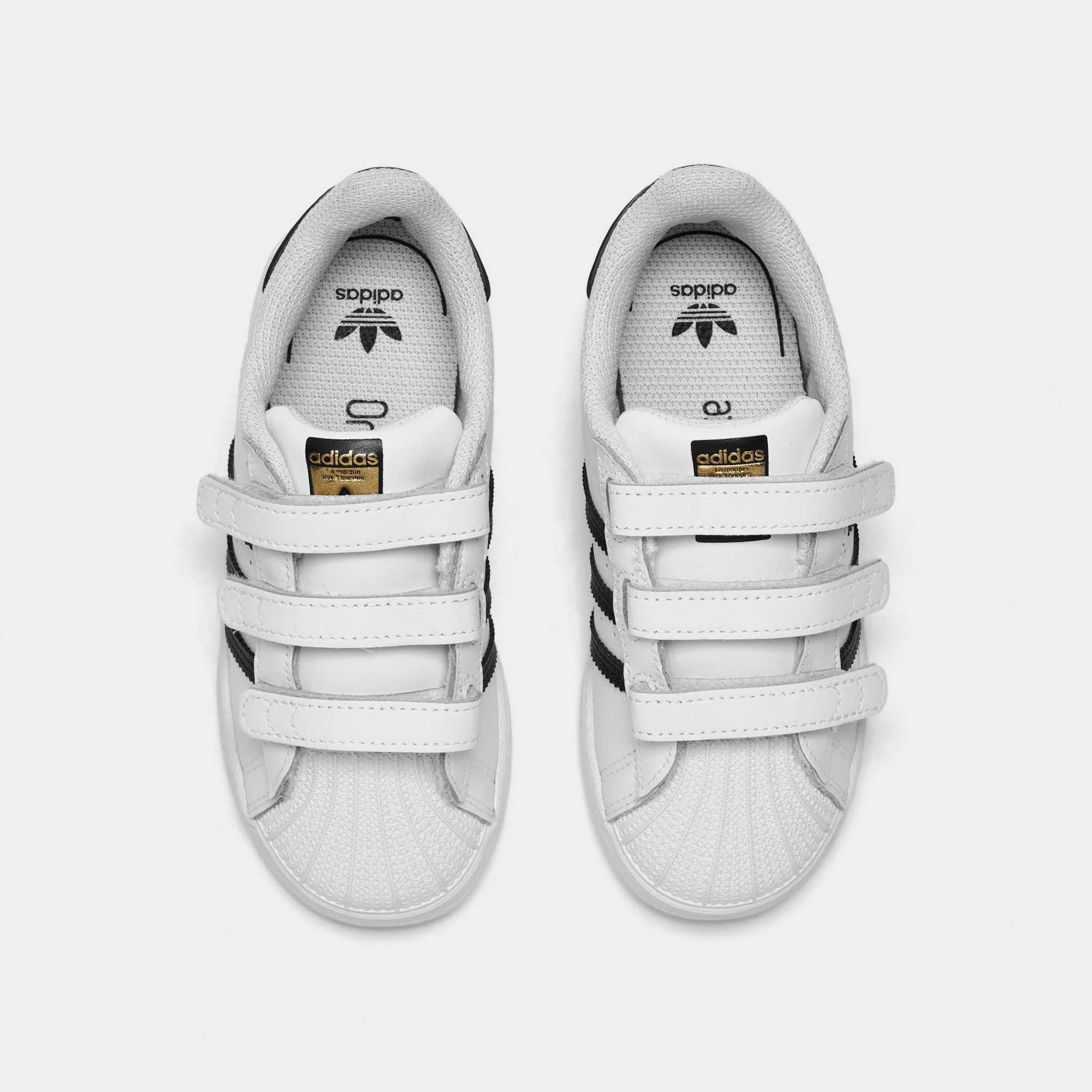 adidas Originals Infants' Superstar Cloud White / Core Black - Cloud White Stone Glam Smooth Soles