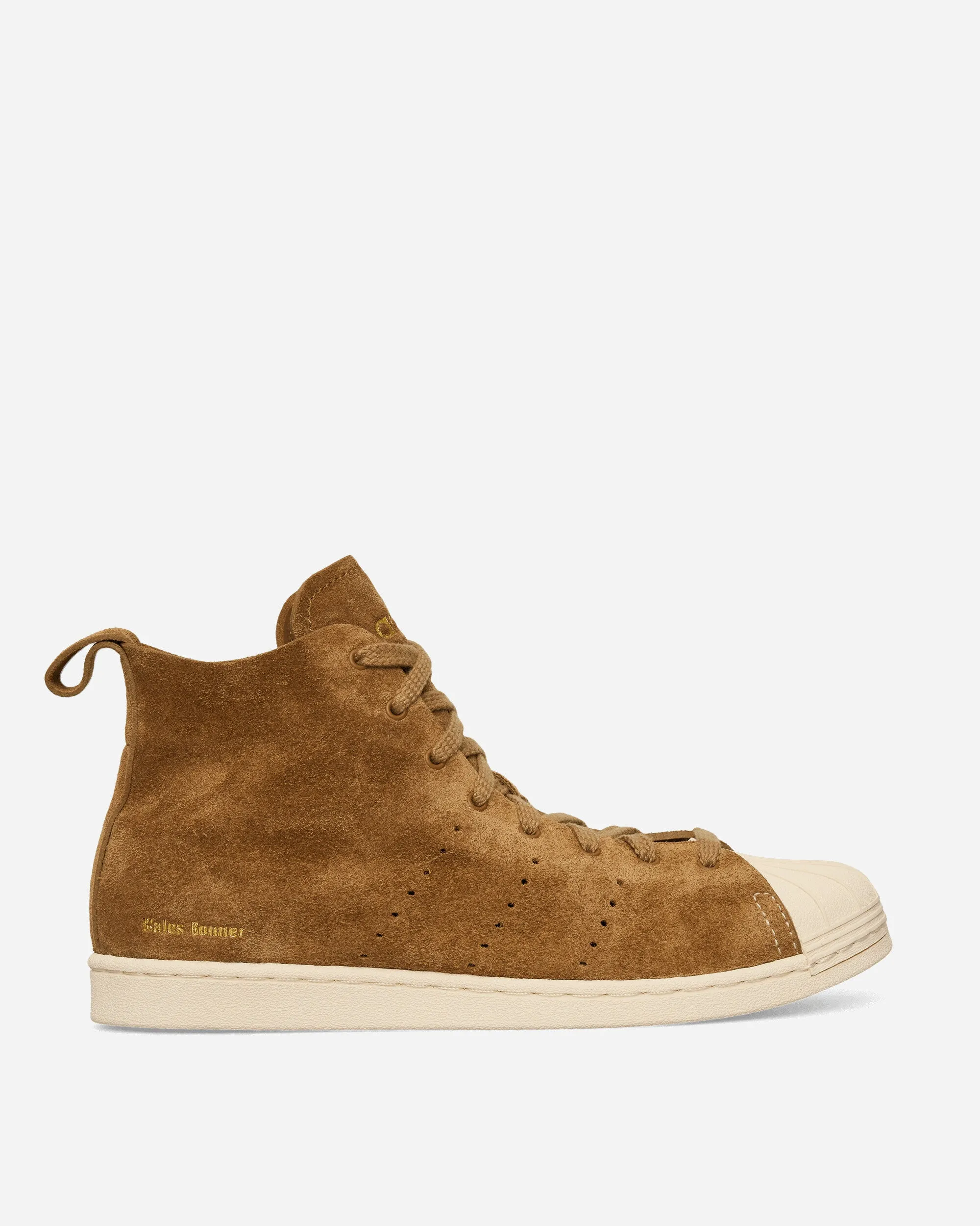 Space Vibe Comfort Slope Wales Bonner Superstar High Sneakers Brown / Wonder White