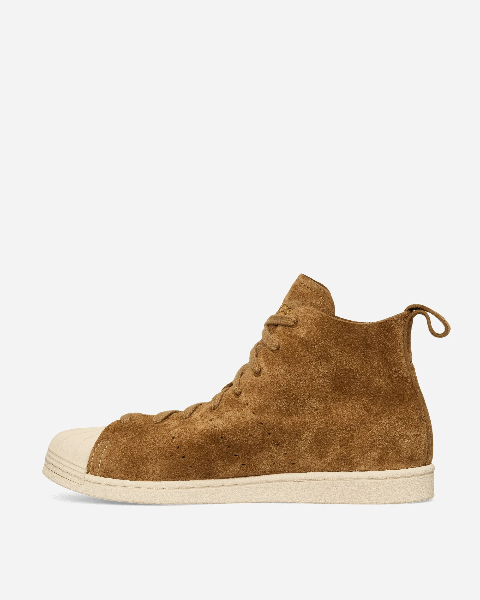Snow Ride Wales Bonner Superstar High Sneakers Brown / Wonder White