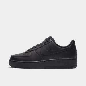 Nike Women's Air Force 1 07 Black / Black Alley Run