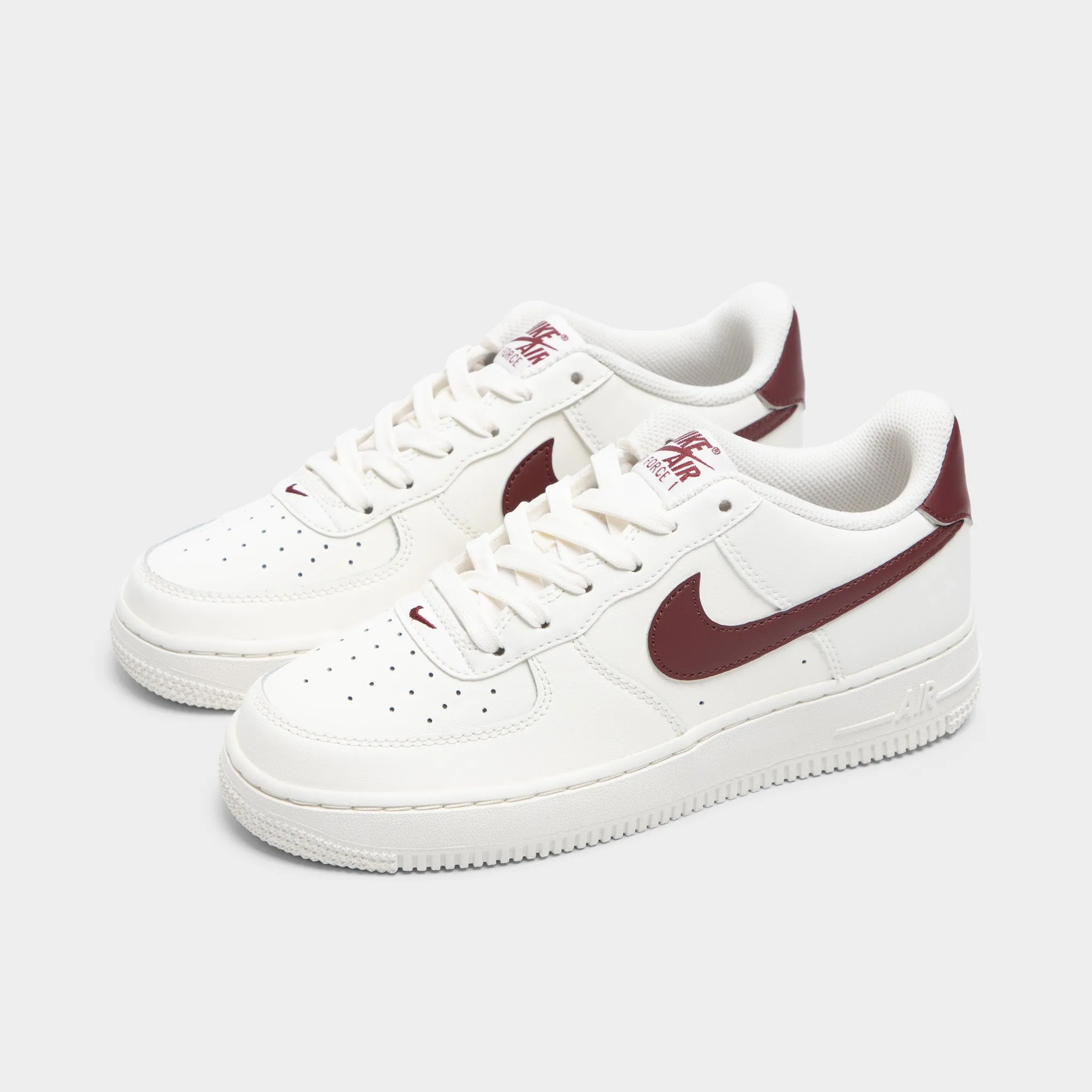 Nike Air Force 1 GS Sail / Dark Team Red Stay Chill Range Step