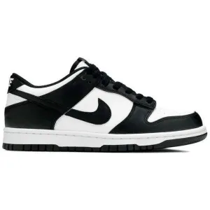Street Wear Simple Vibe Nike Dunk Low Retro White Black Panda (GS)