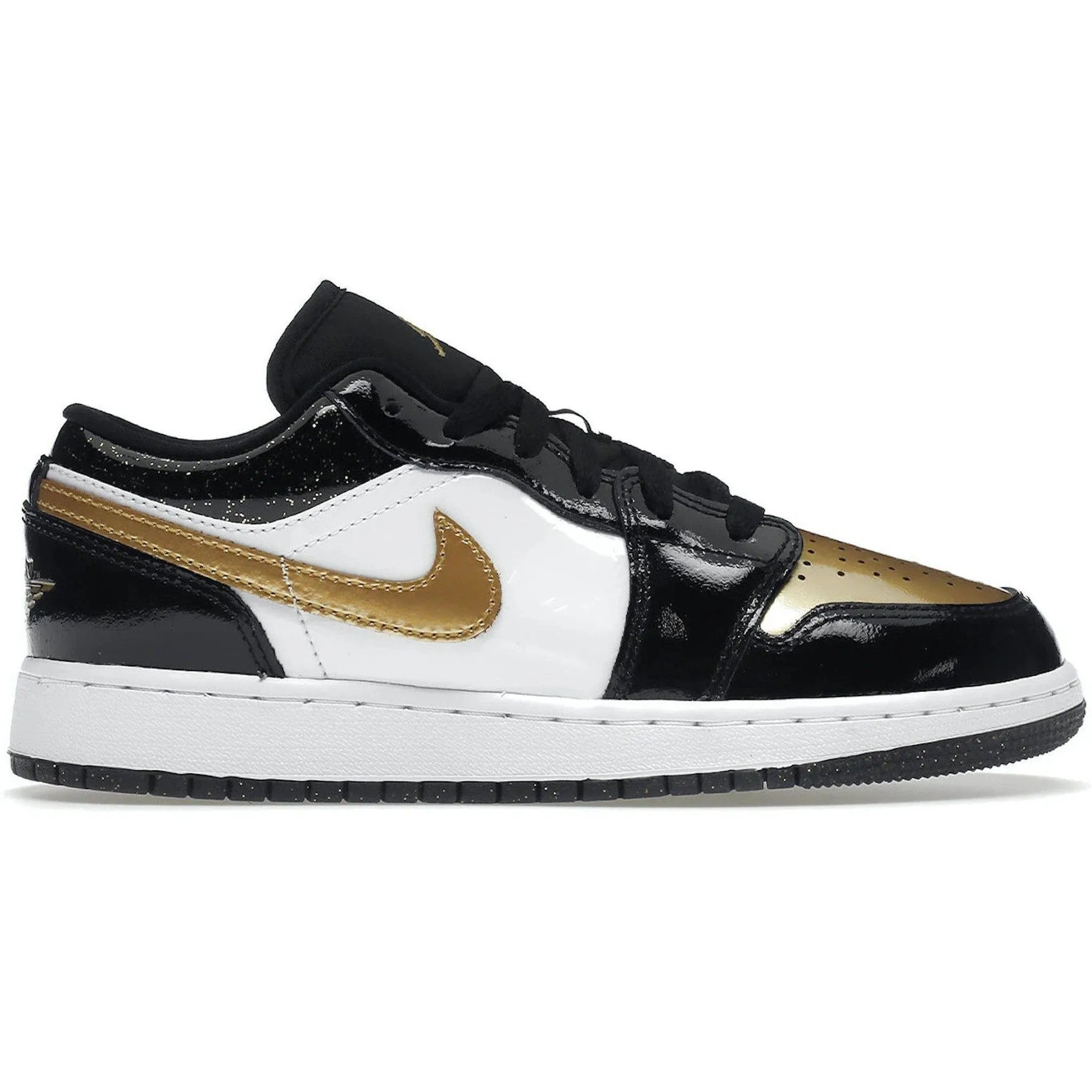 Current Hike Jordan 1 Low SE Gold Toe (GS)