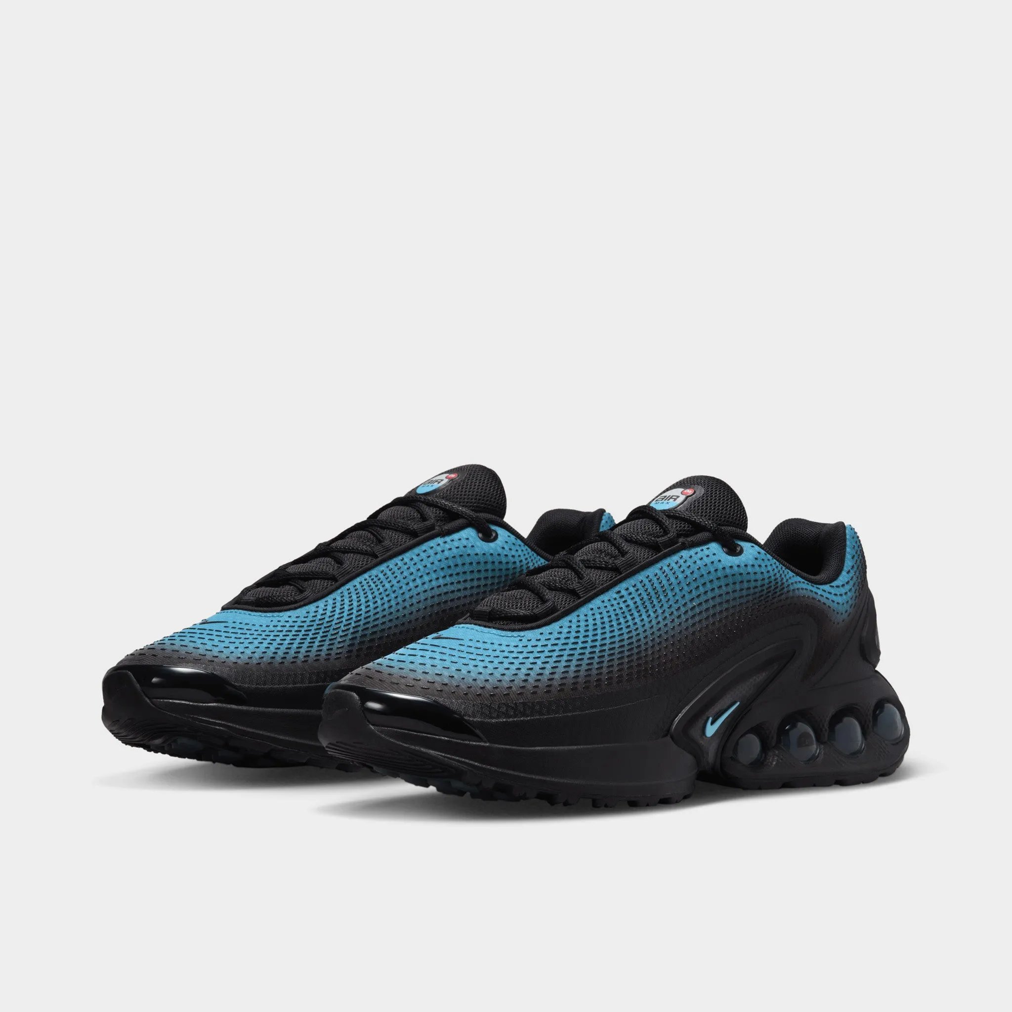 indoor mode Swing Step Nike Air Max DN Black / Baltic Blue - Cool Grey