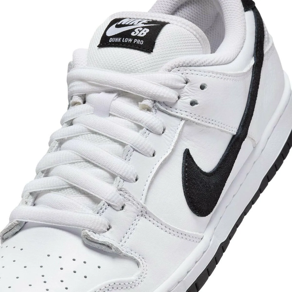 Motion Ease Antistatic Nike SB - Dunk Low Pro Shoes White/Black