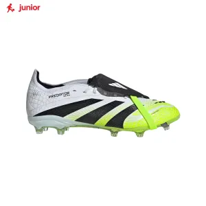 adidas Junior Predator Elite Fold-Over Tongue Firm Ground Cleats Stud Pattern Attack Mode